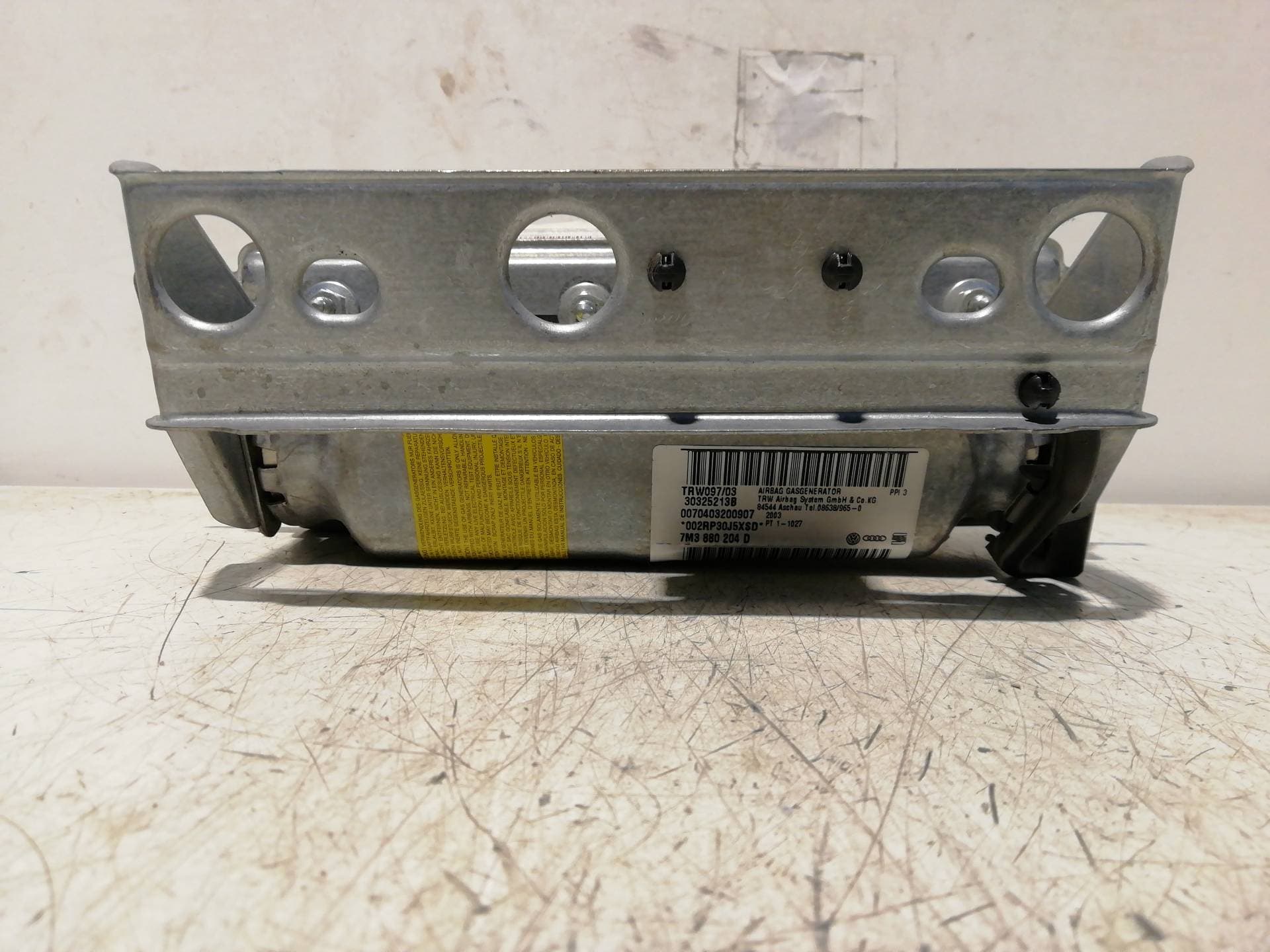Airbag delantero derecho VOLKSWAGEN SHARAN (7M8) 4