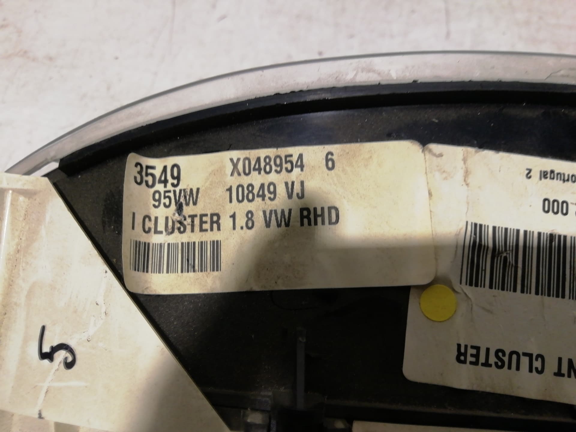Cuadro instrumentos VOLKSWAGEN SHARAN (7M8) 4
