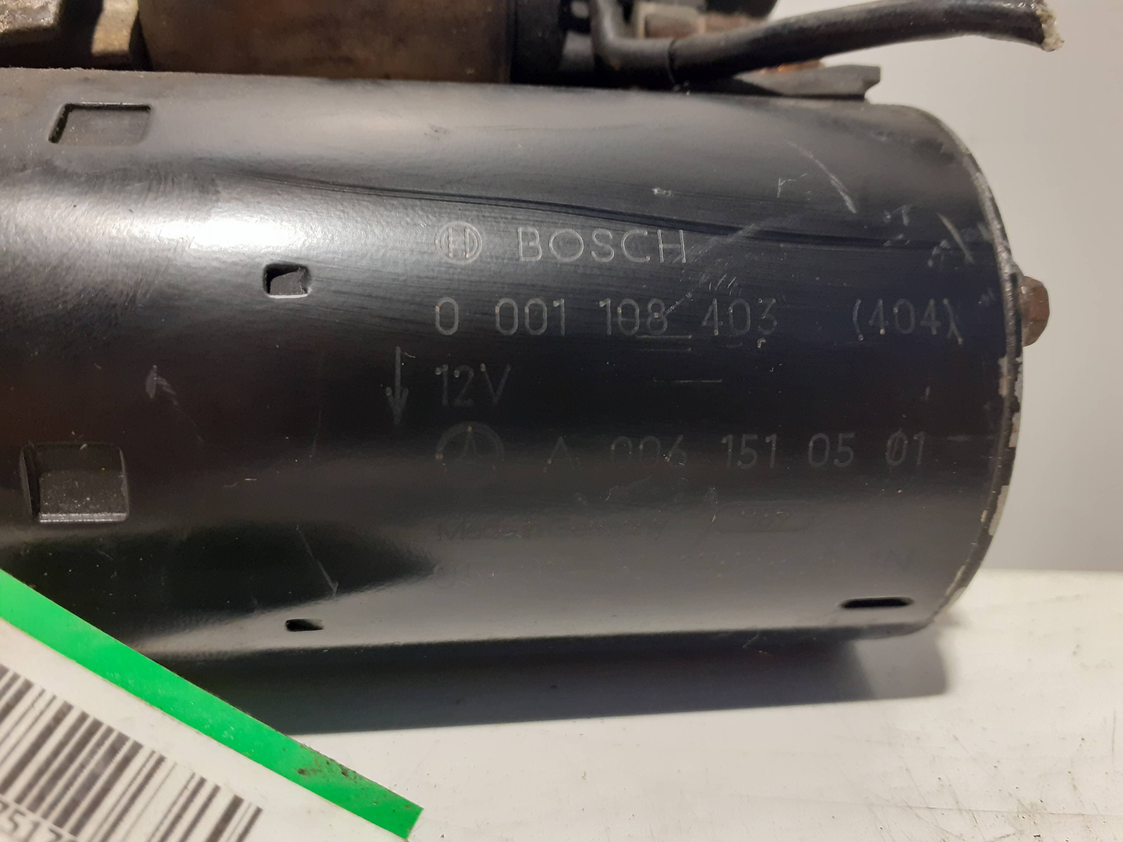 Motor arranque MERCEDES-BENZ CLASE E (W211) BERLINA 2
