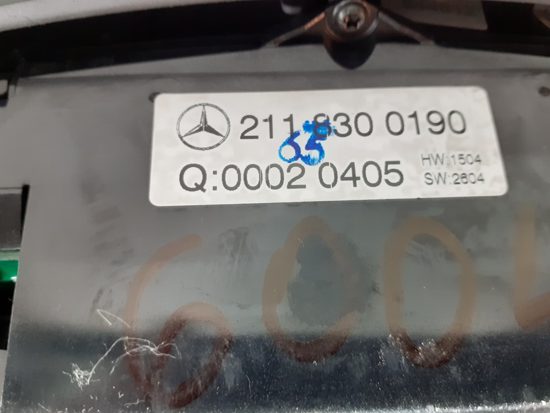 Recambio MERCEDES-BENZ CLASE E (W211) BERLINA ref. 2118300190 3