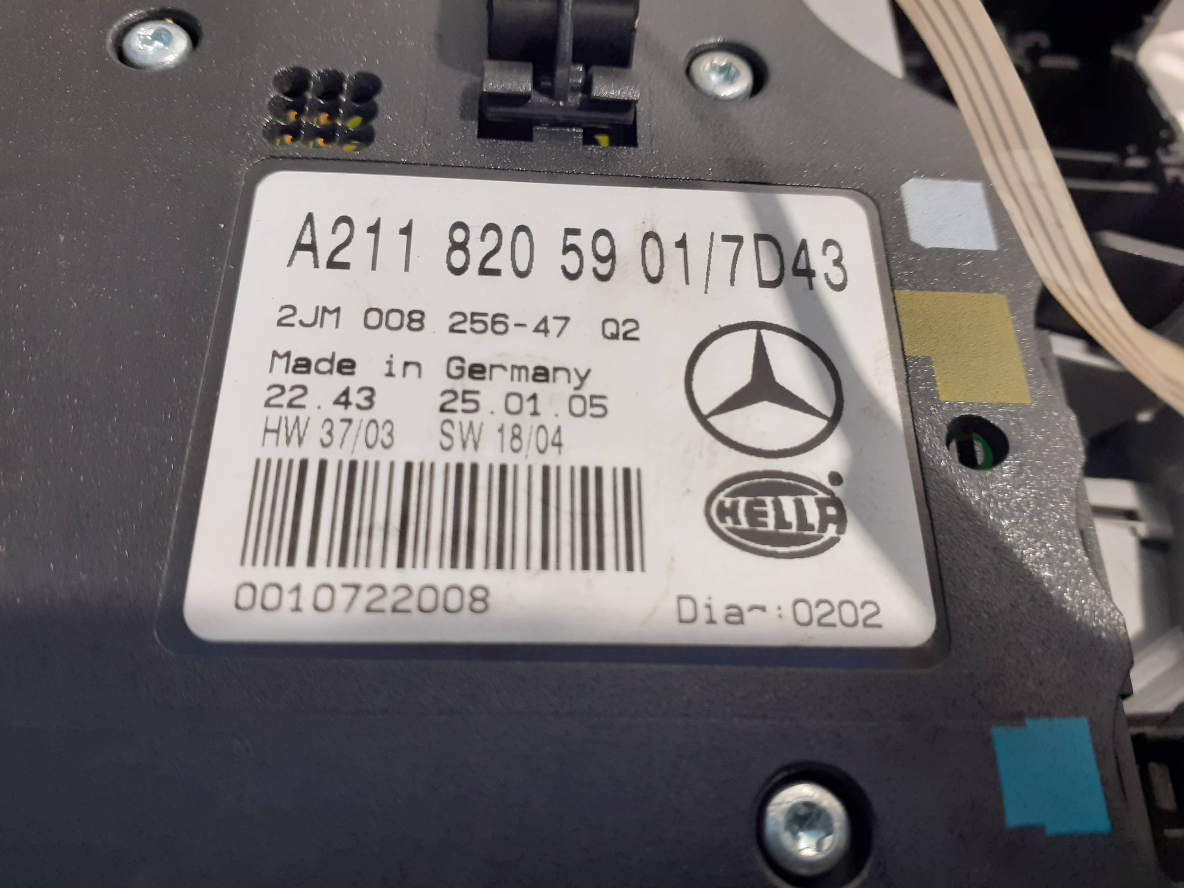 Luz interior MERCEDES-BENZ CLASE E (W211) BERLINA 2