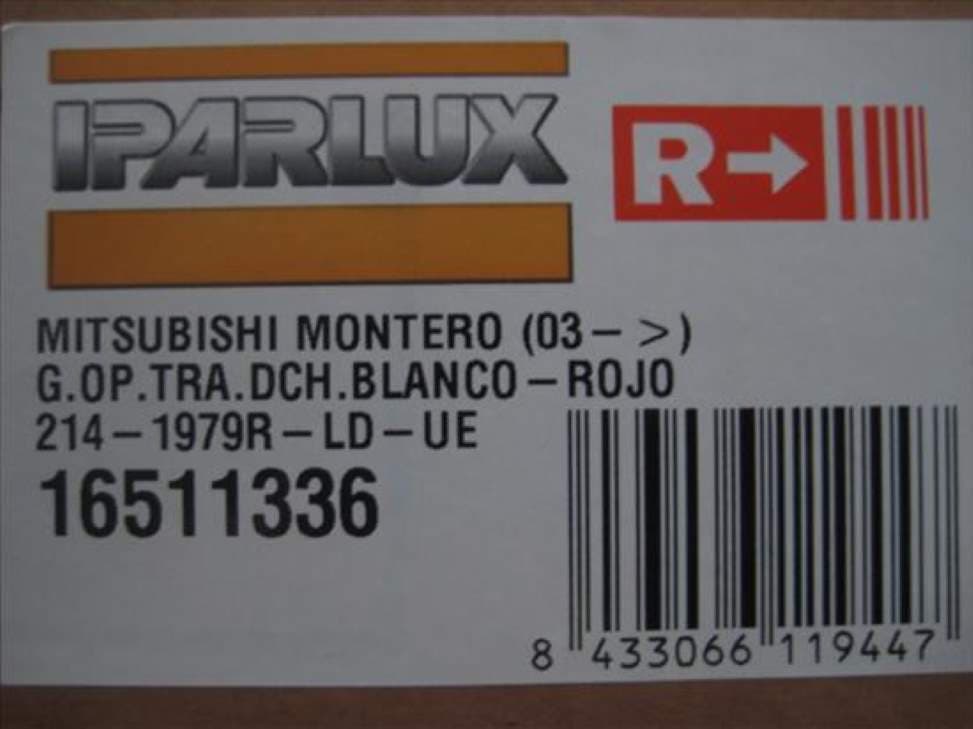 Piloto trasero derecho MITSUBISHI MONTERO (V20/V40) 2