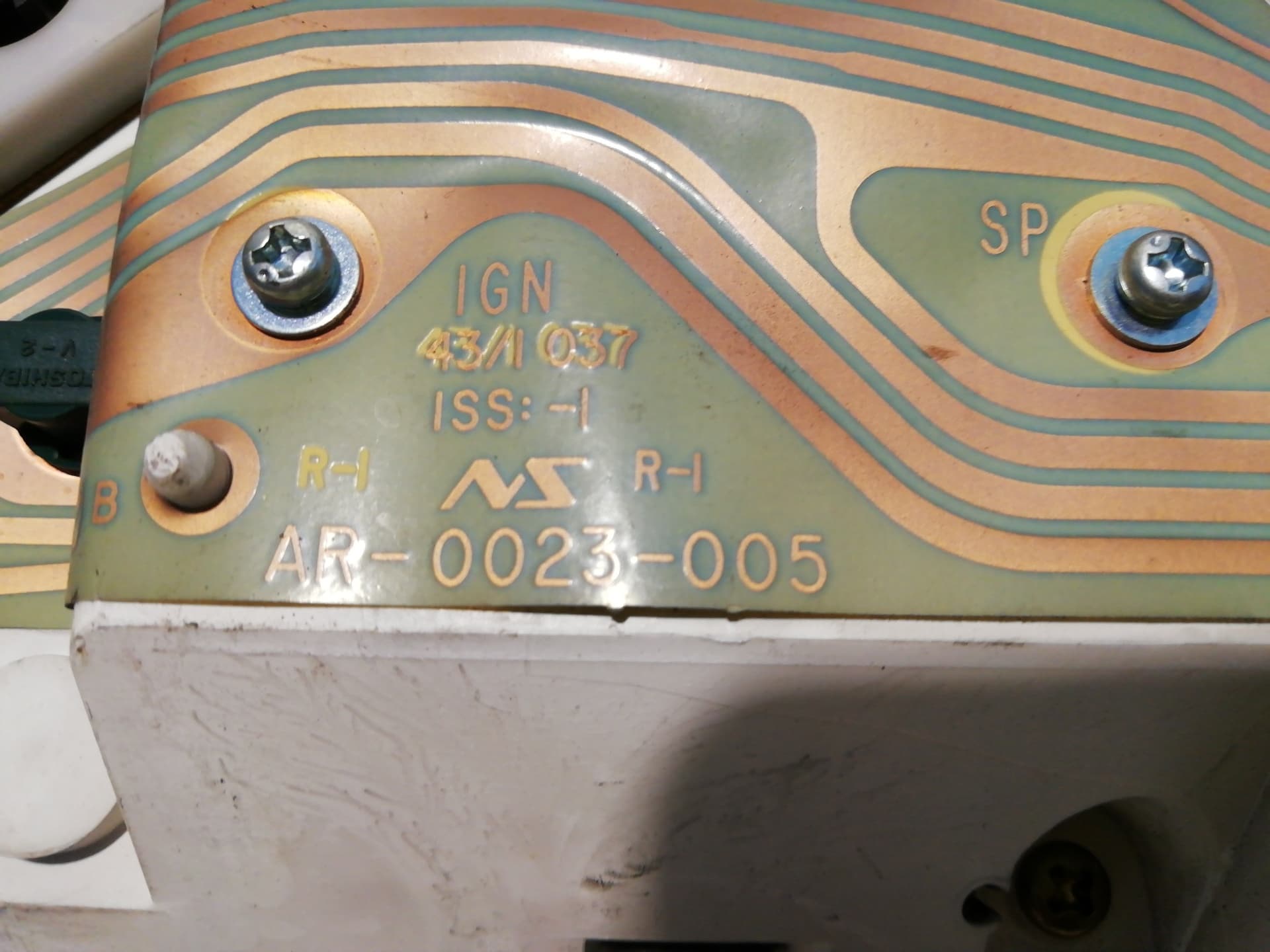 Cuadro instrumentos MG SERIE 200 (RF) 3