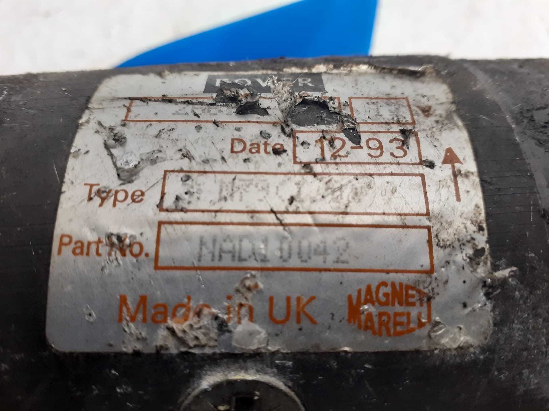Motor arranque MG SERIE 200 (RF) 4