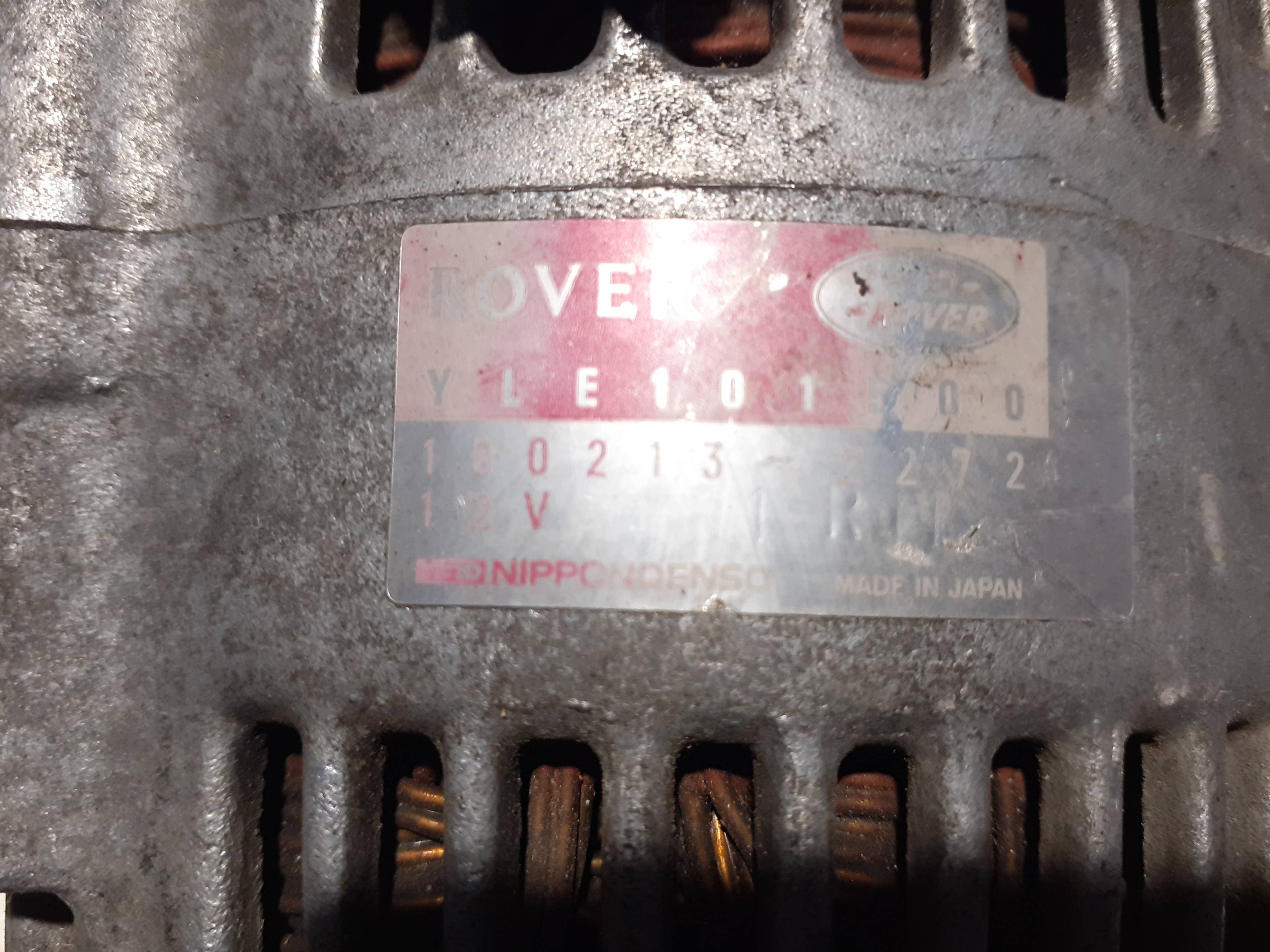 Alternador MG SERIE 200 (RF) 2