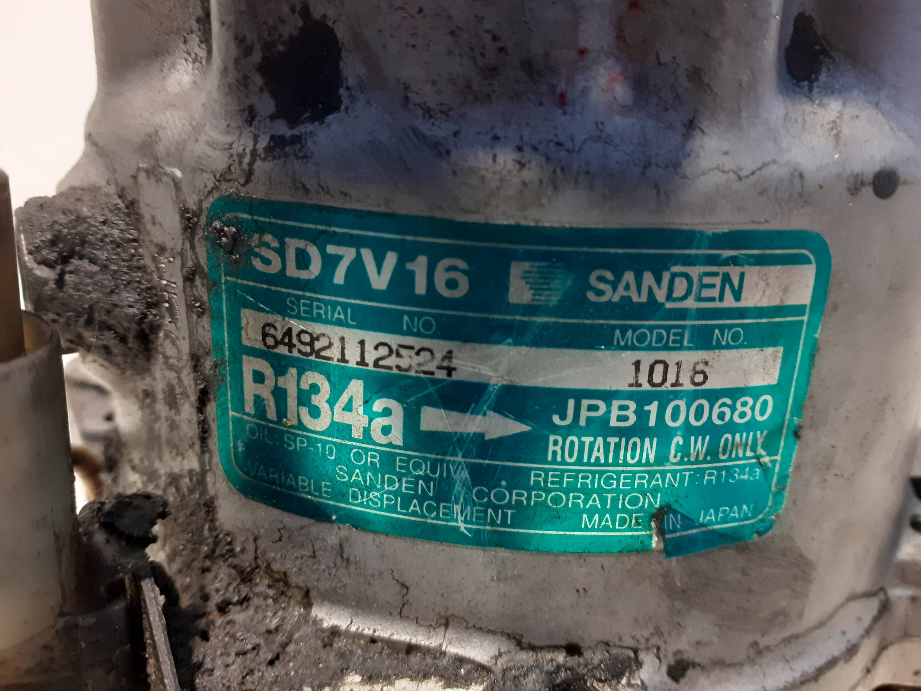 Recambio MG SERIE 200 (RF) ref. JPB100680 2