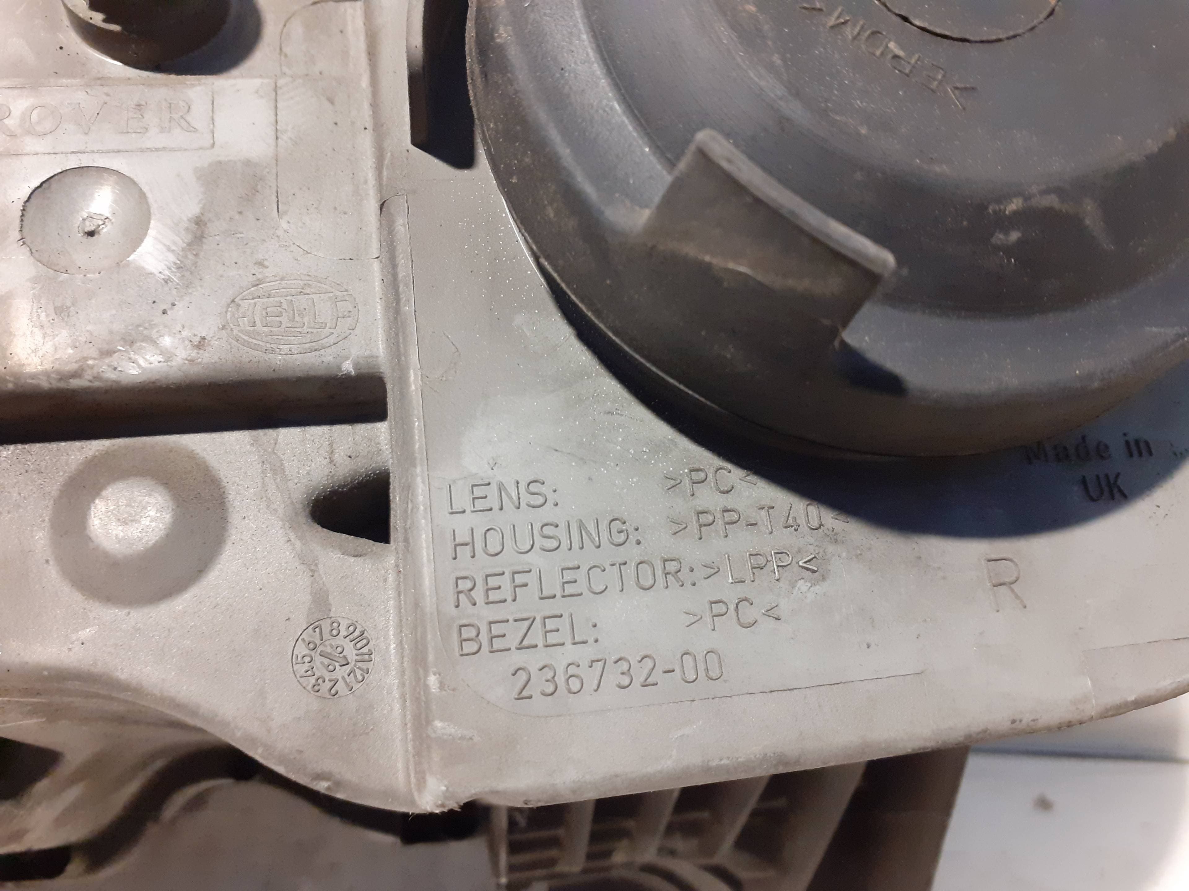Faro derecho MG SERIE 200 (RF) 2