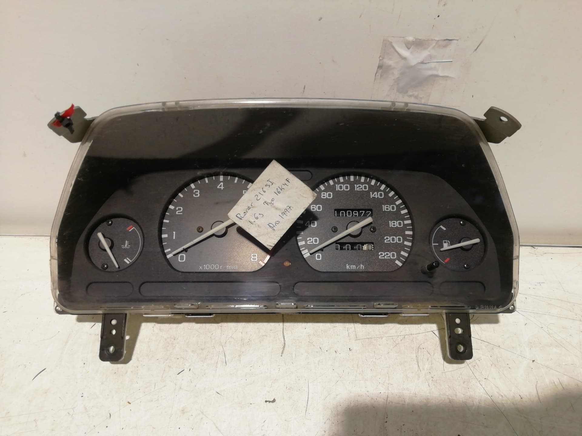 Cuadro instrumentos MG SERIE 200 (RF)