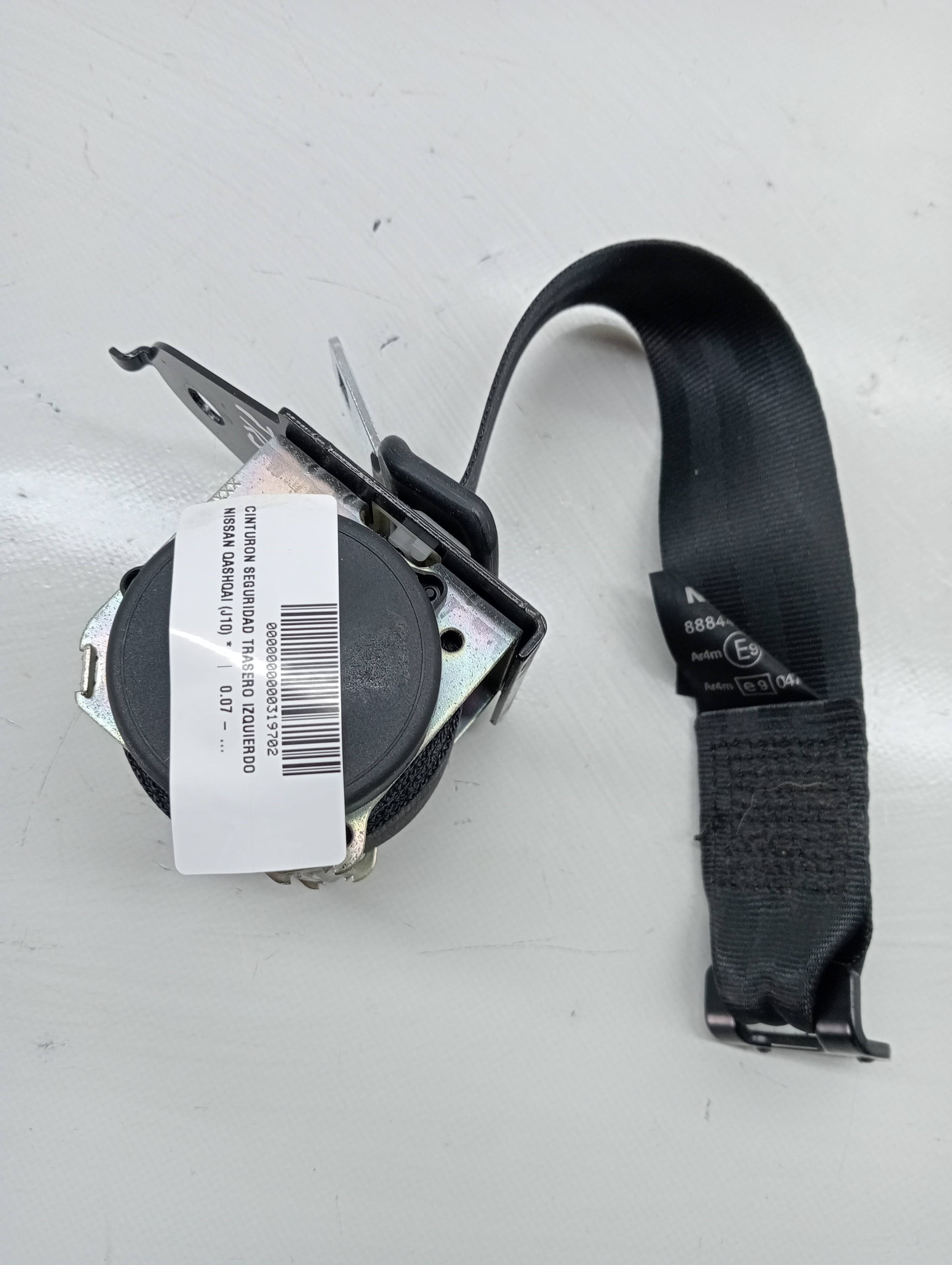 Cinturon seguridad trasero izquierdo NISSAN QASHQAI (J10)
