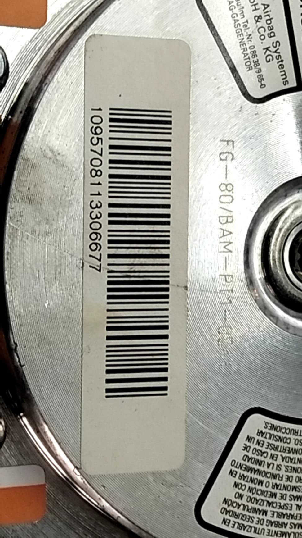 Recambio VOLVO V40 STATION WAGON (645) ref. 30864974 2