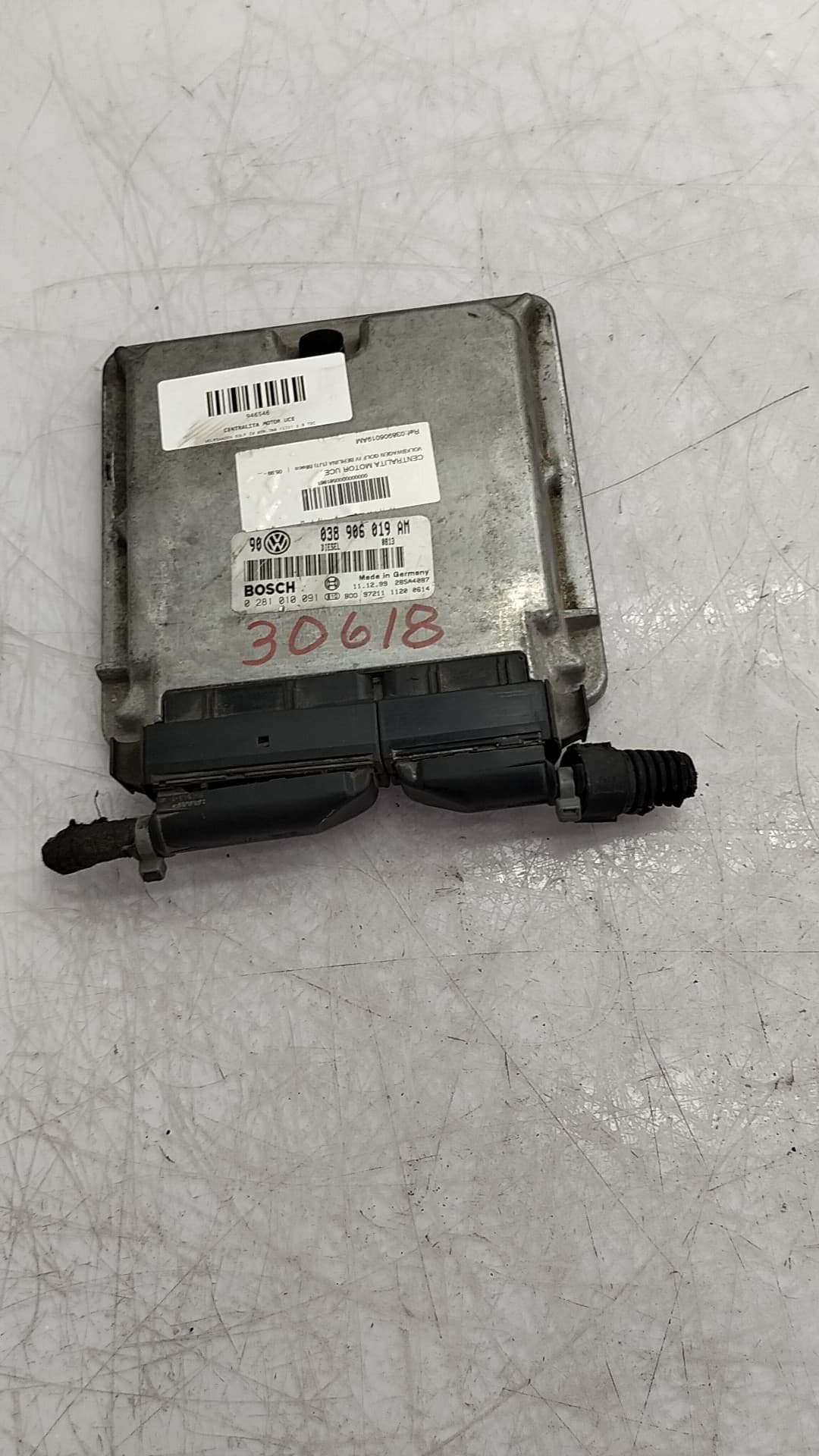Centralita motor uce VOLKSWAGEN GOLF IV BERLINA (1J1)