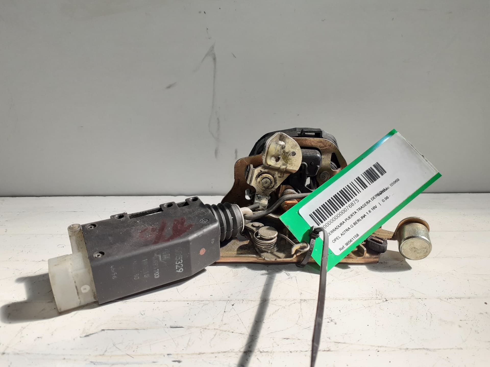 Cerradura puerta trasera derecha OPEL ASTRA G BERLINA