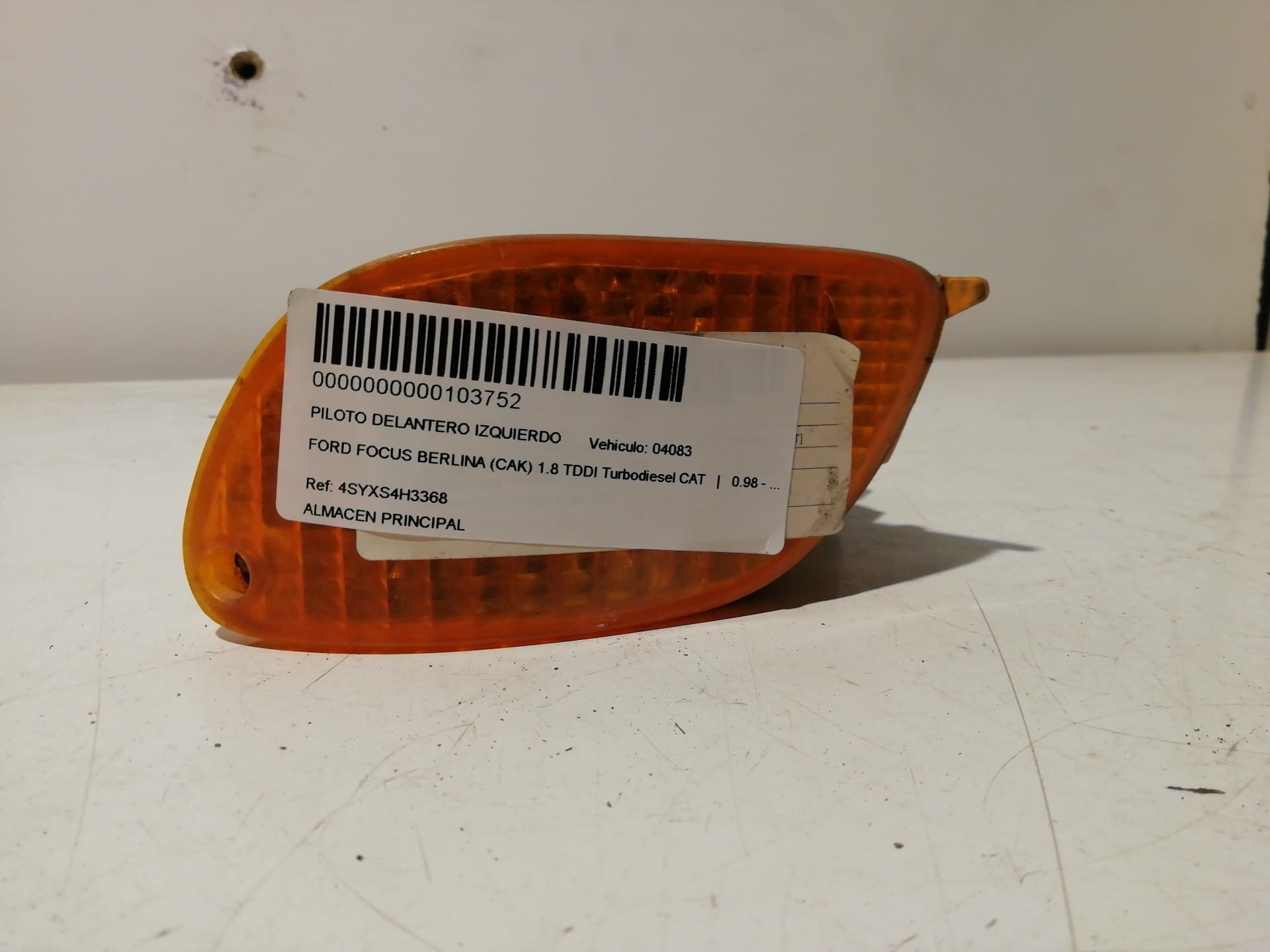 Recambio FORD FOCUS BERLINA (CAK) ref. 4SYXS4H3368