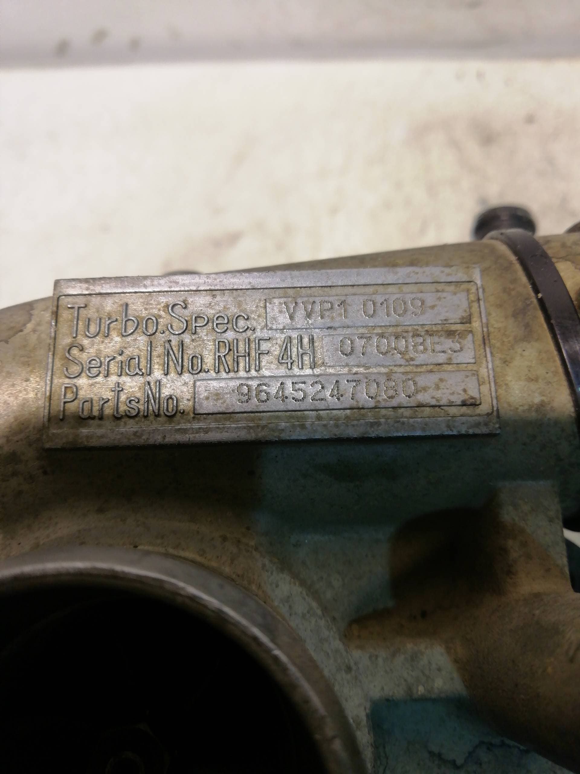 Turbocompresor PEUGEOT 306 BREAK 2