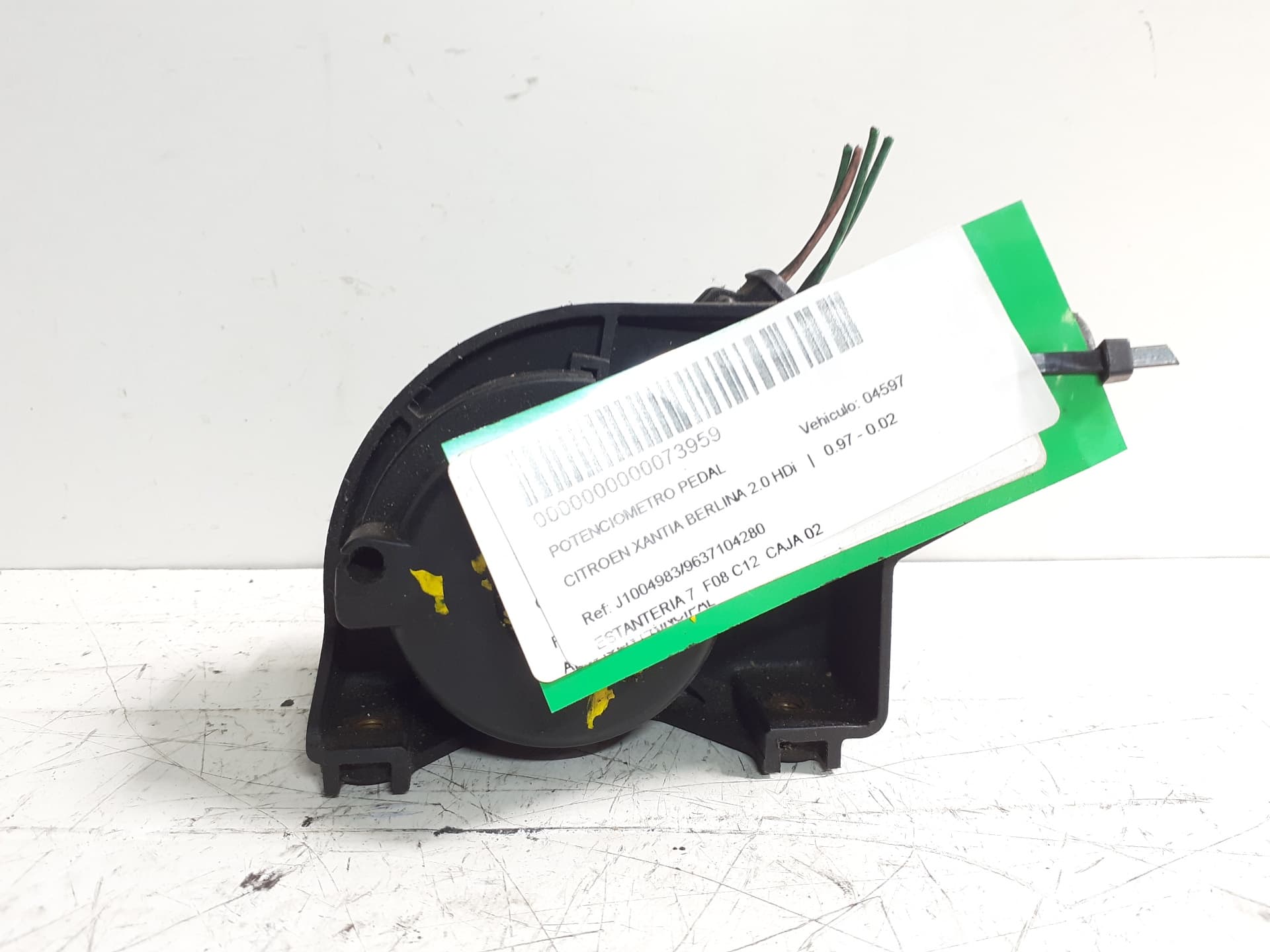 Pedal acelerador CITROEN XANTIA BERLINA