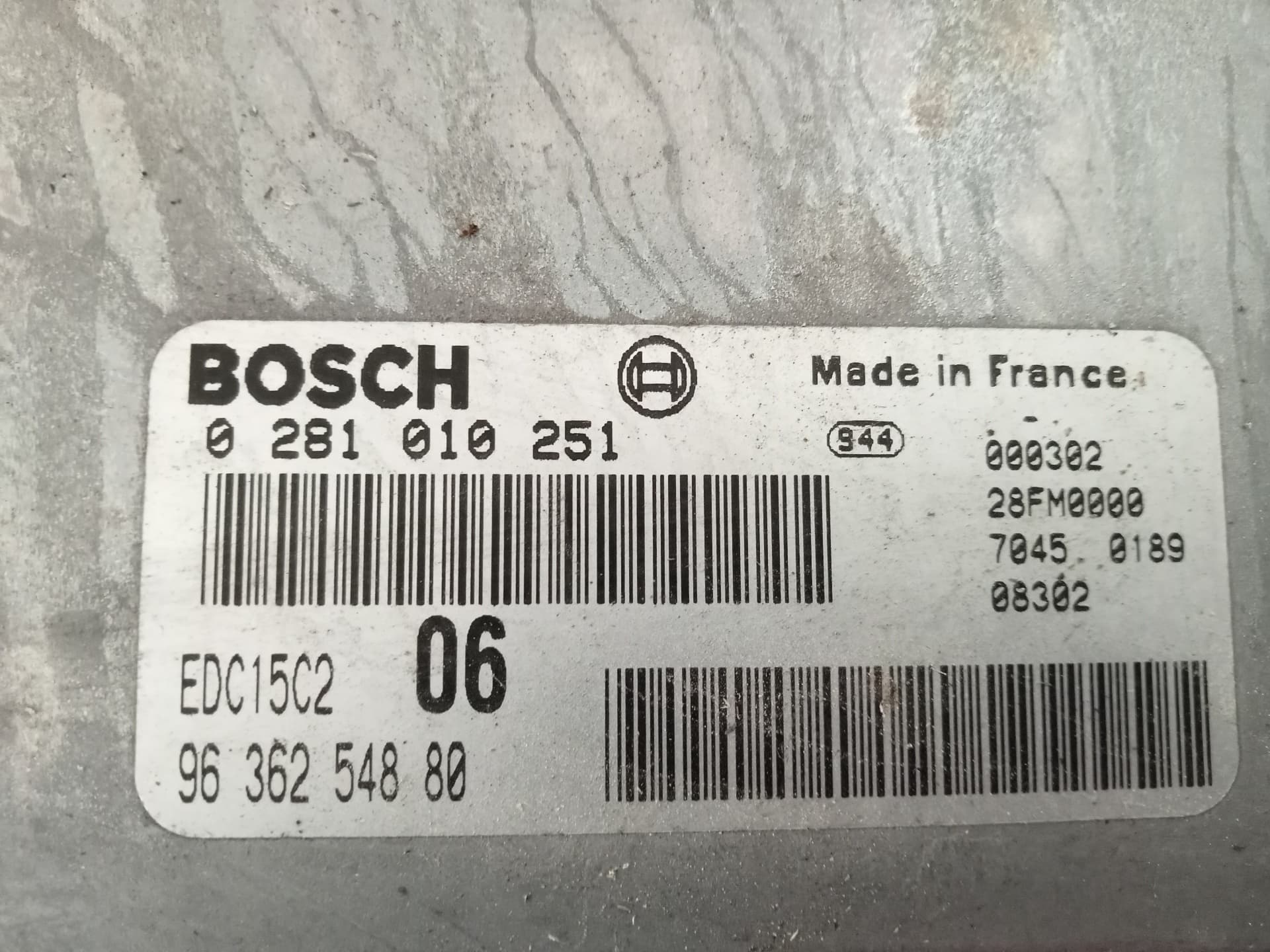 Centralita motor uce DAIHATSU ROCKY HARD TOP (F7, F8) 3