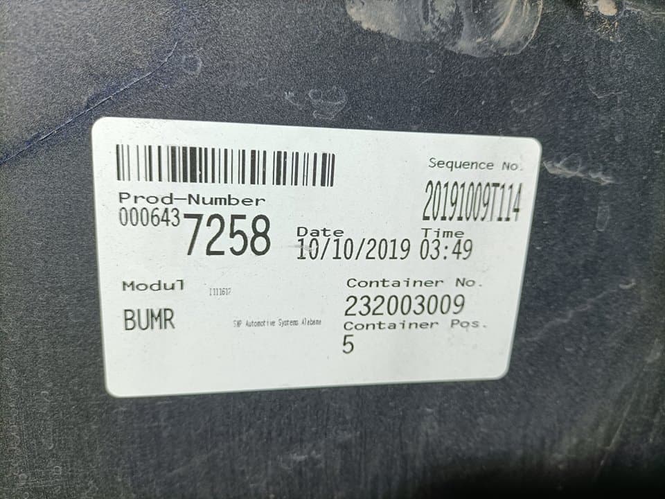 Paragolpes trasero DAIHATSU ROCKY HARD TOP (F7, F8) 2