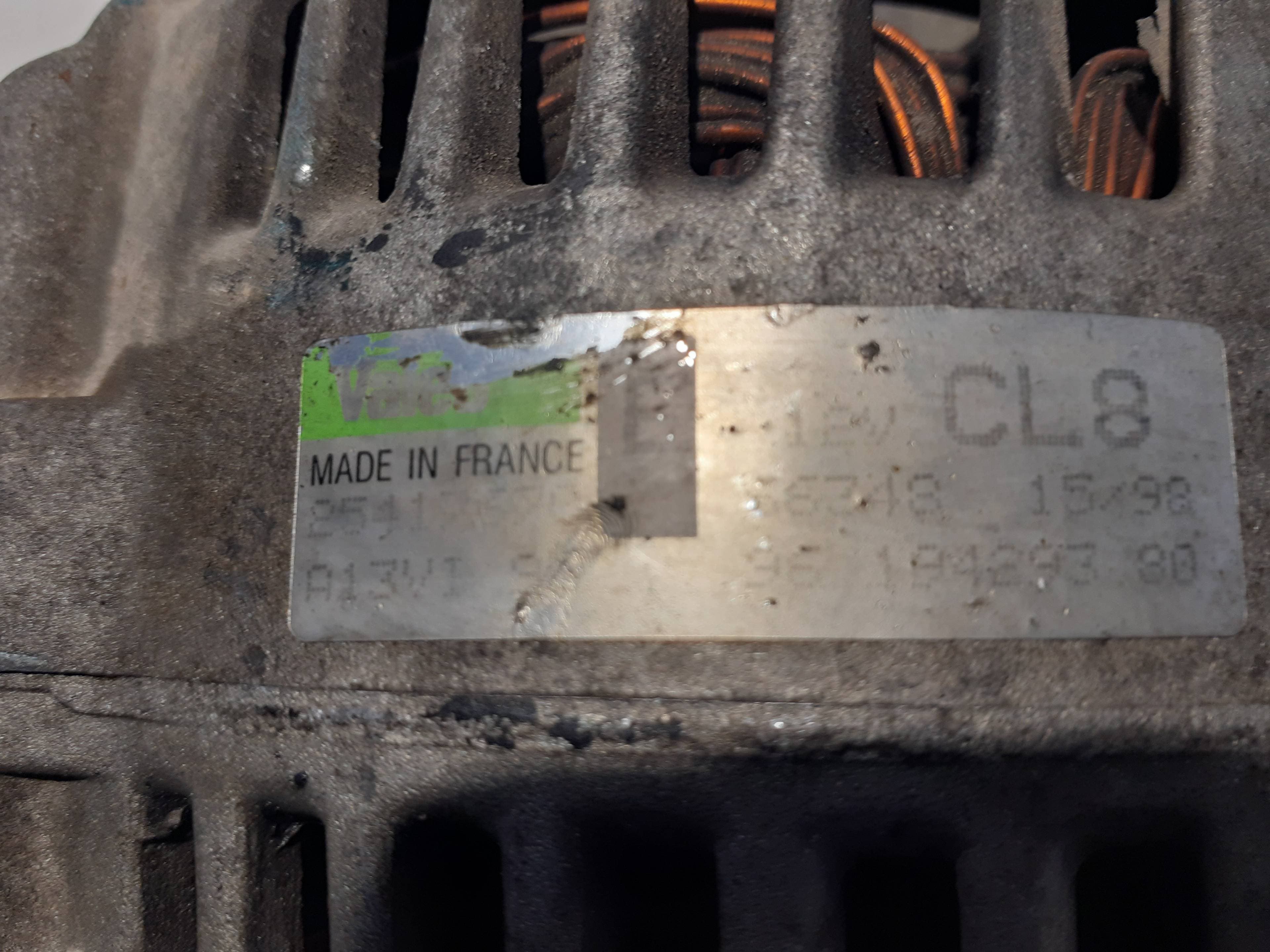Alternador CITROEN SAXO 2