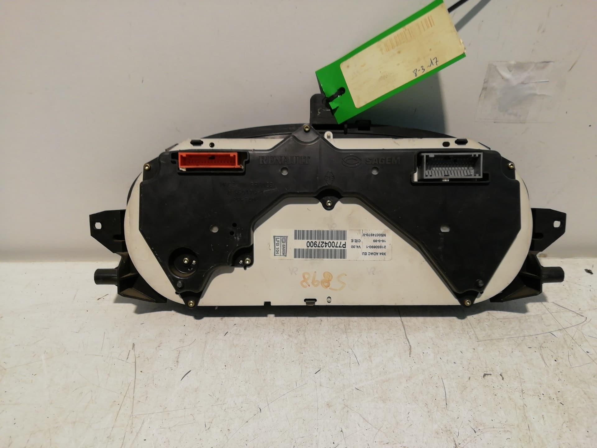 Cuadro instrumentos RENAULT MEGANE I FASE 2 BERLINA (BA0) 2