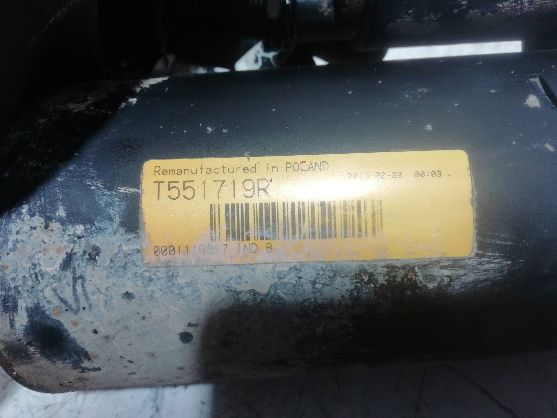 Motor arranque CITROEN C15 3