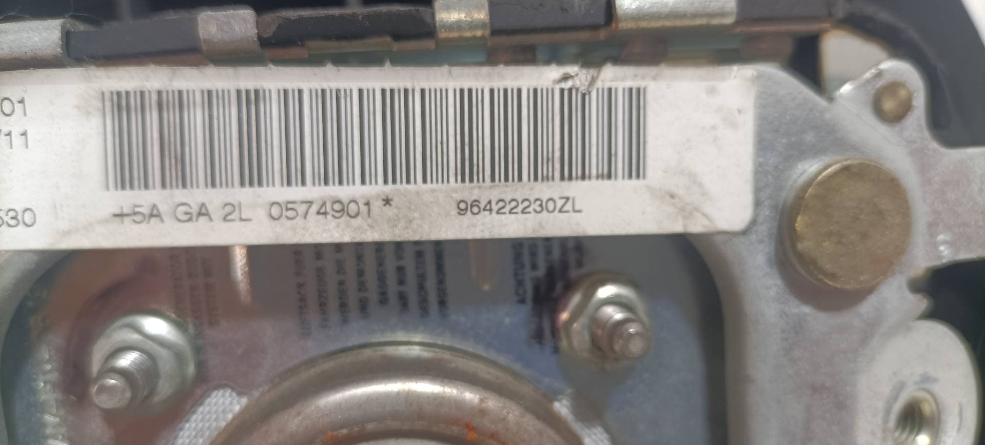 Airbag delantero izquierdo PEUGEOT 406 BERLINA (S1/S2) 2