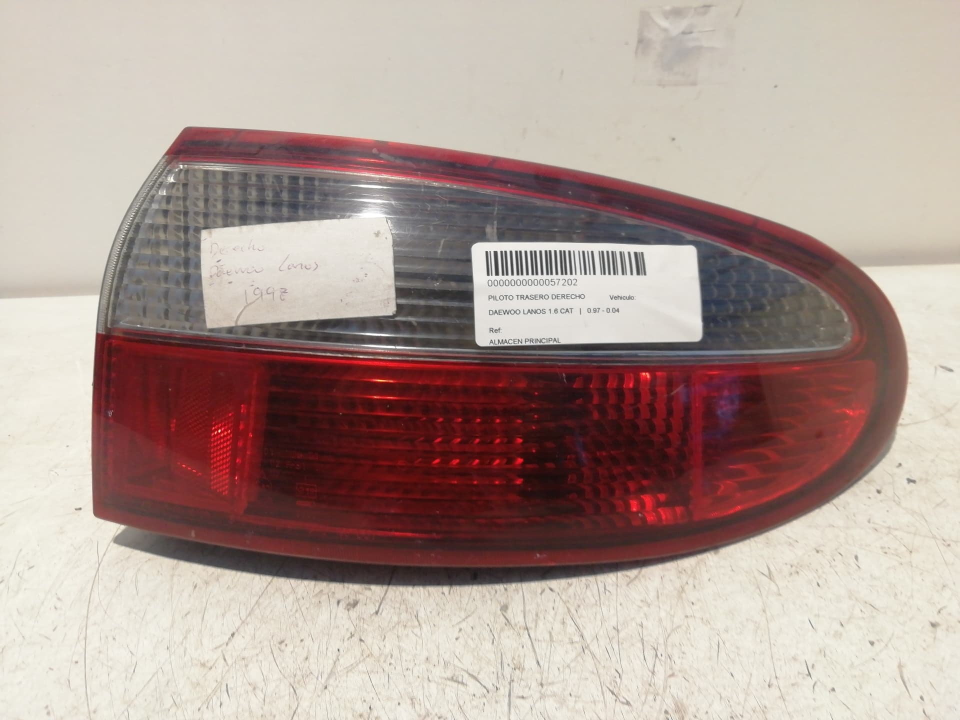 Piloto trasero derecho DAEWOO LANOS