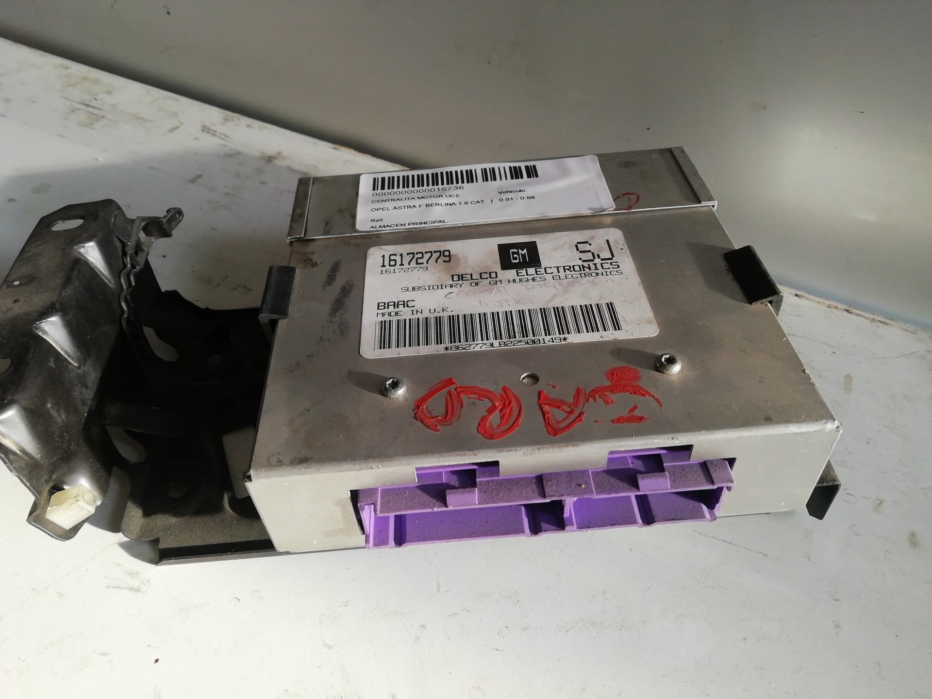 Centralita motor uce OPEL ASTRA F FURGONETA 2