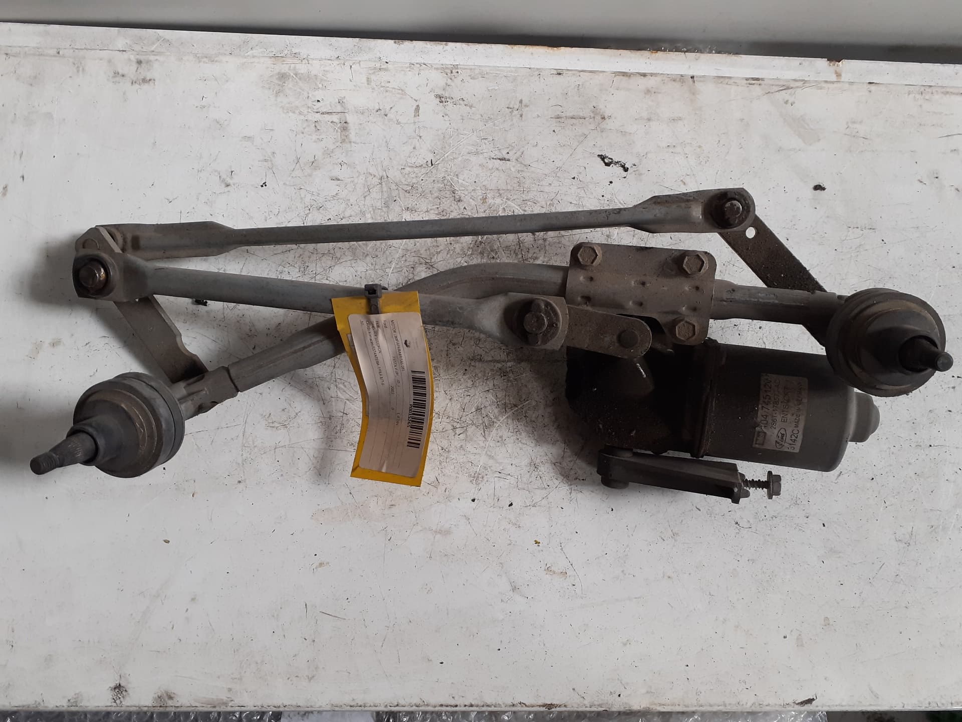 Motor limpia delantero FORD FIESTA BERLINA