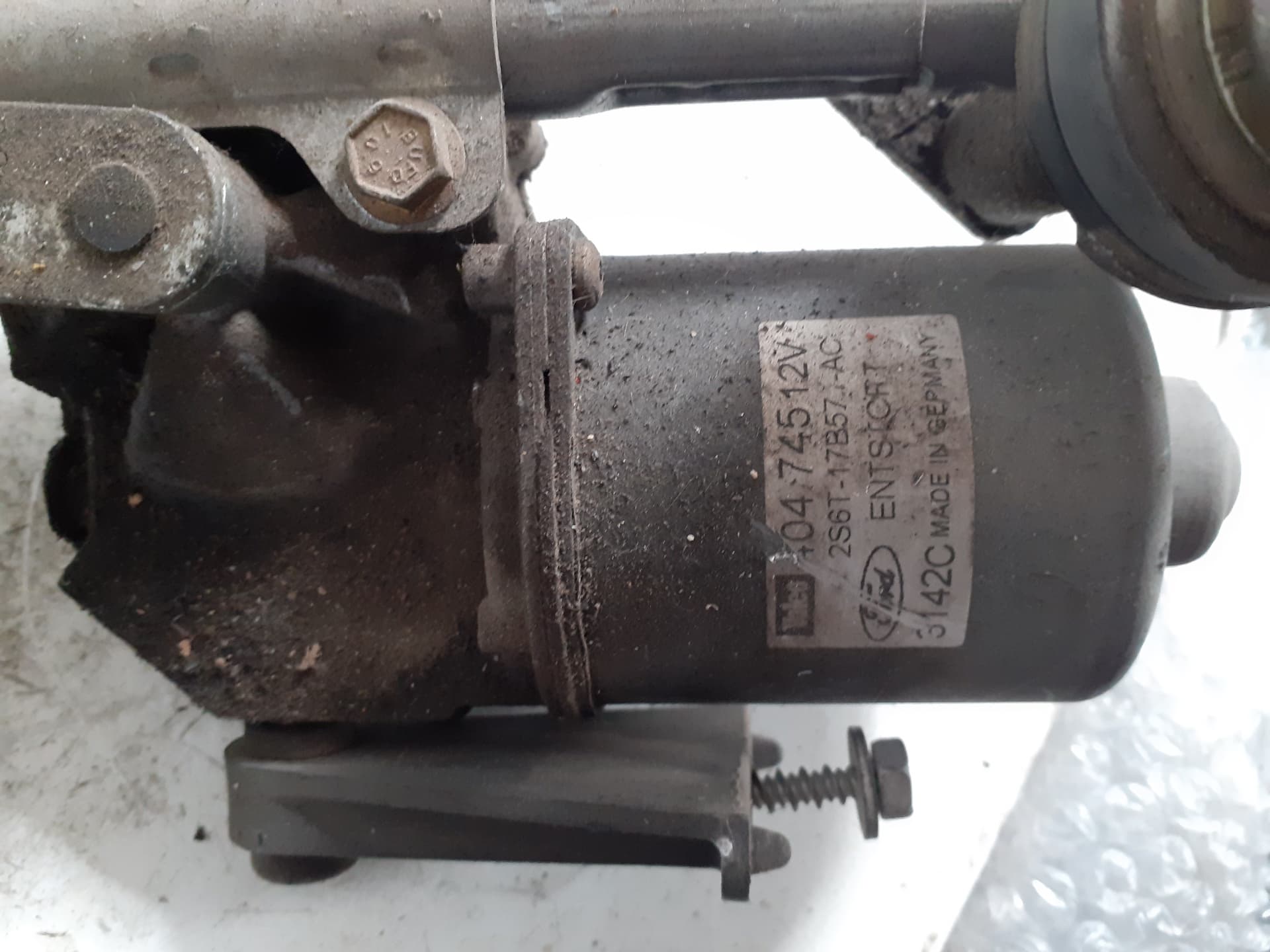 Motor limpia delantero FORD FIESTA BERLINA 3