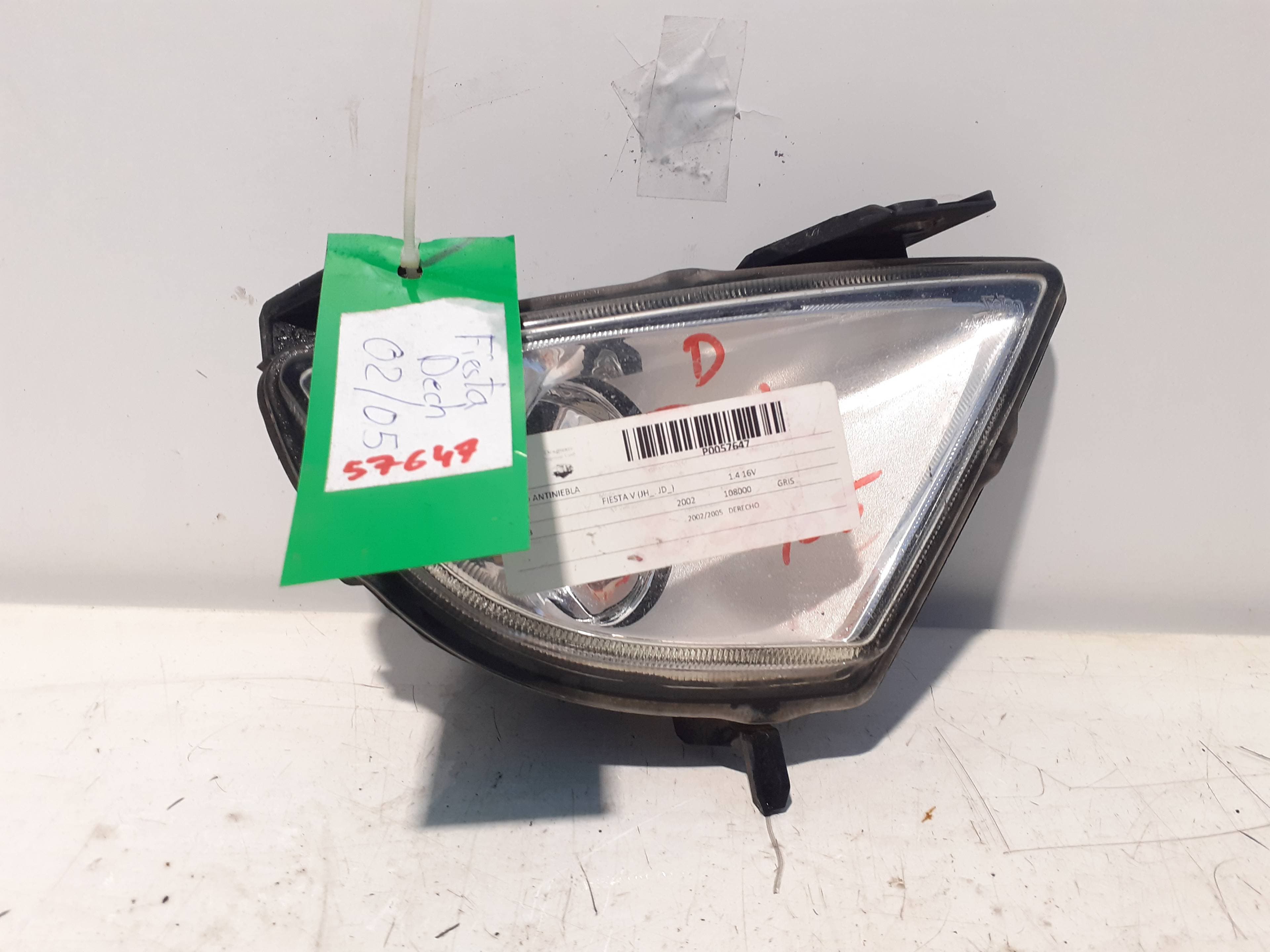 Faro antiniebla derecho FORD FIESTA BERLINA