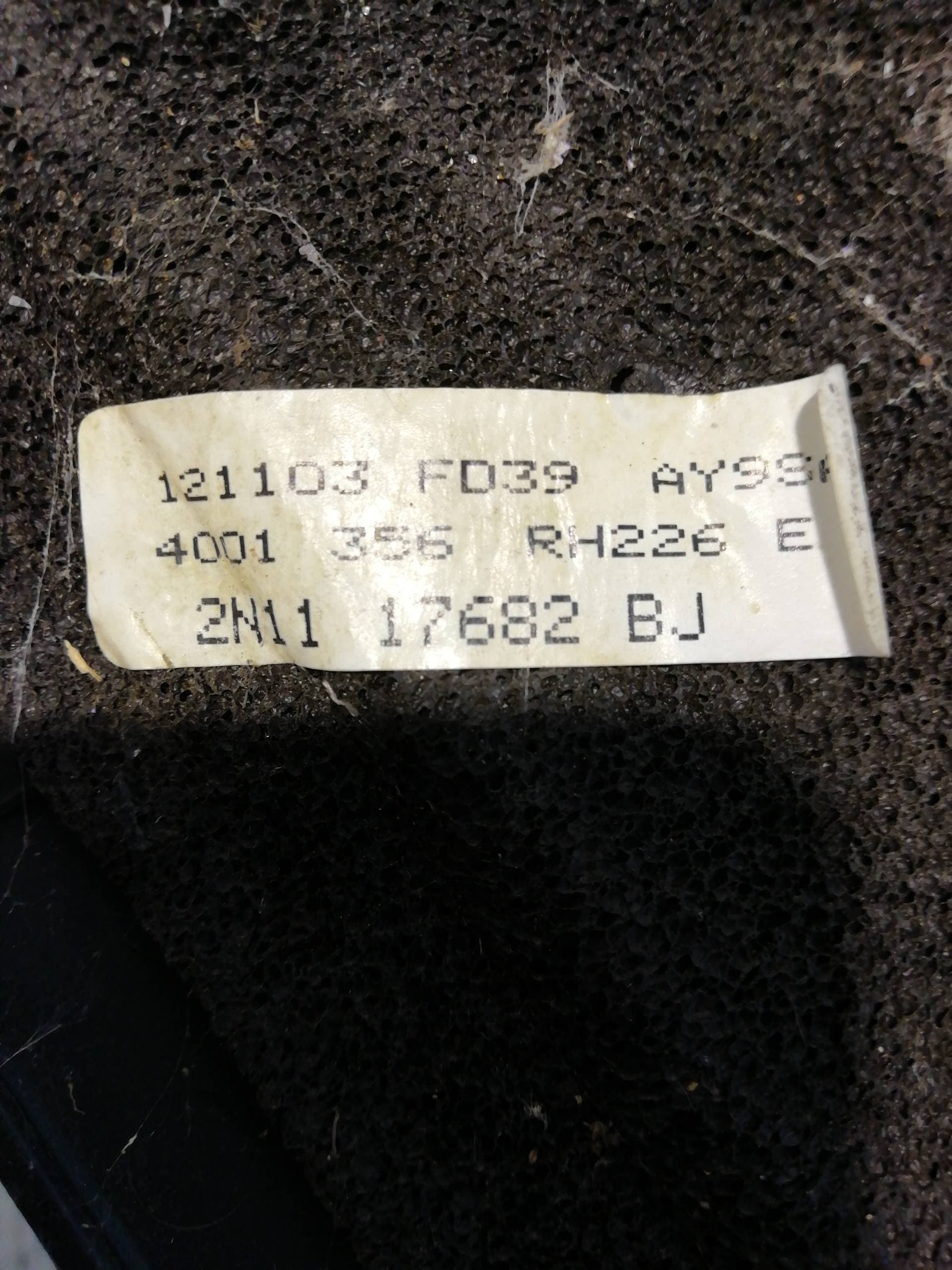Retrovisor derecho FORD FIESTA BERLINA 3