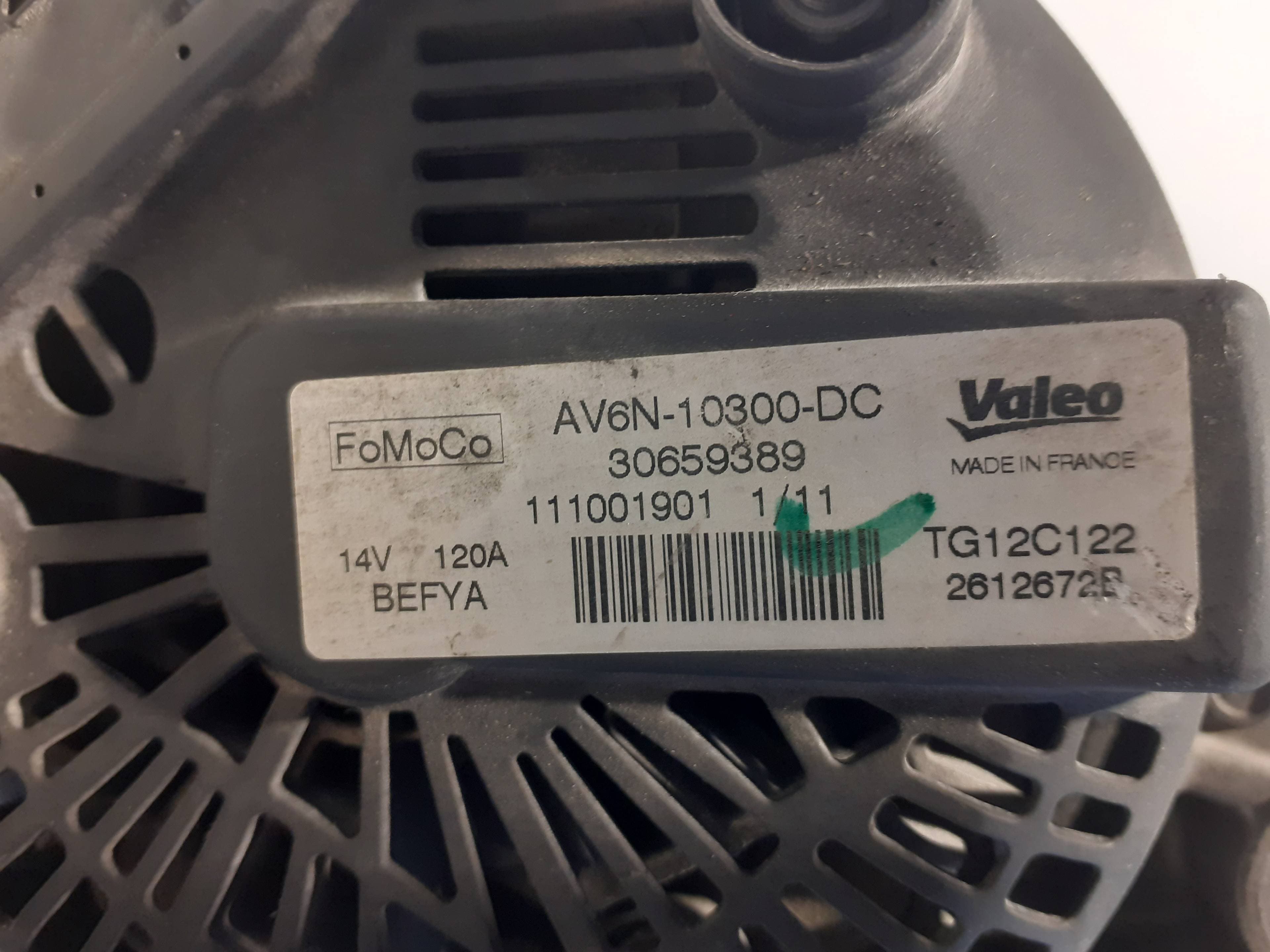 Alternador FORD FIESTA BERLINA 2