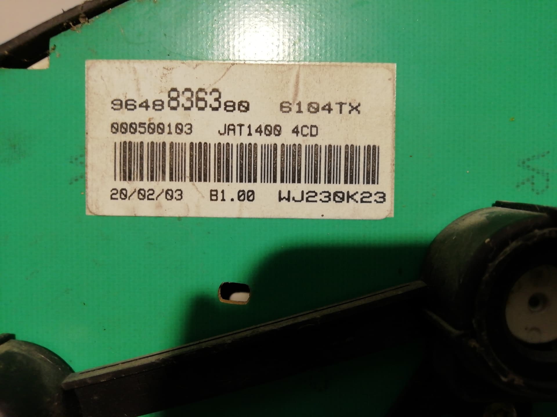 Cuadro instrumentos PEUGEOT PARTNER MONOSPACE (5_, G_) 3