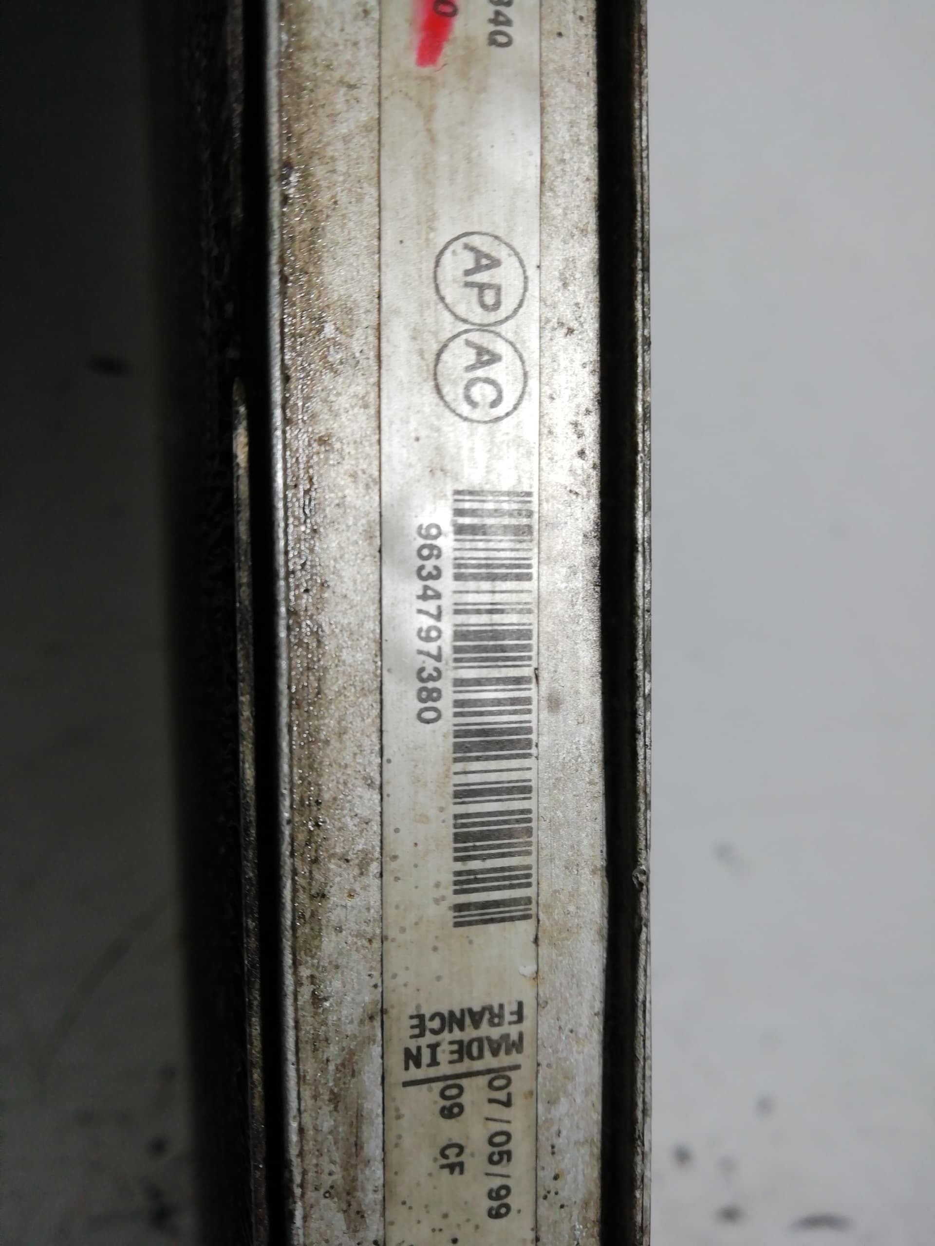 Radiador agua PEUGEOT PARTNER MONOSPACE (5_, G_) 3
