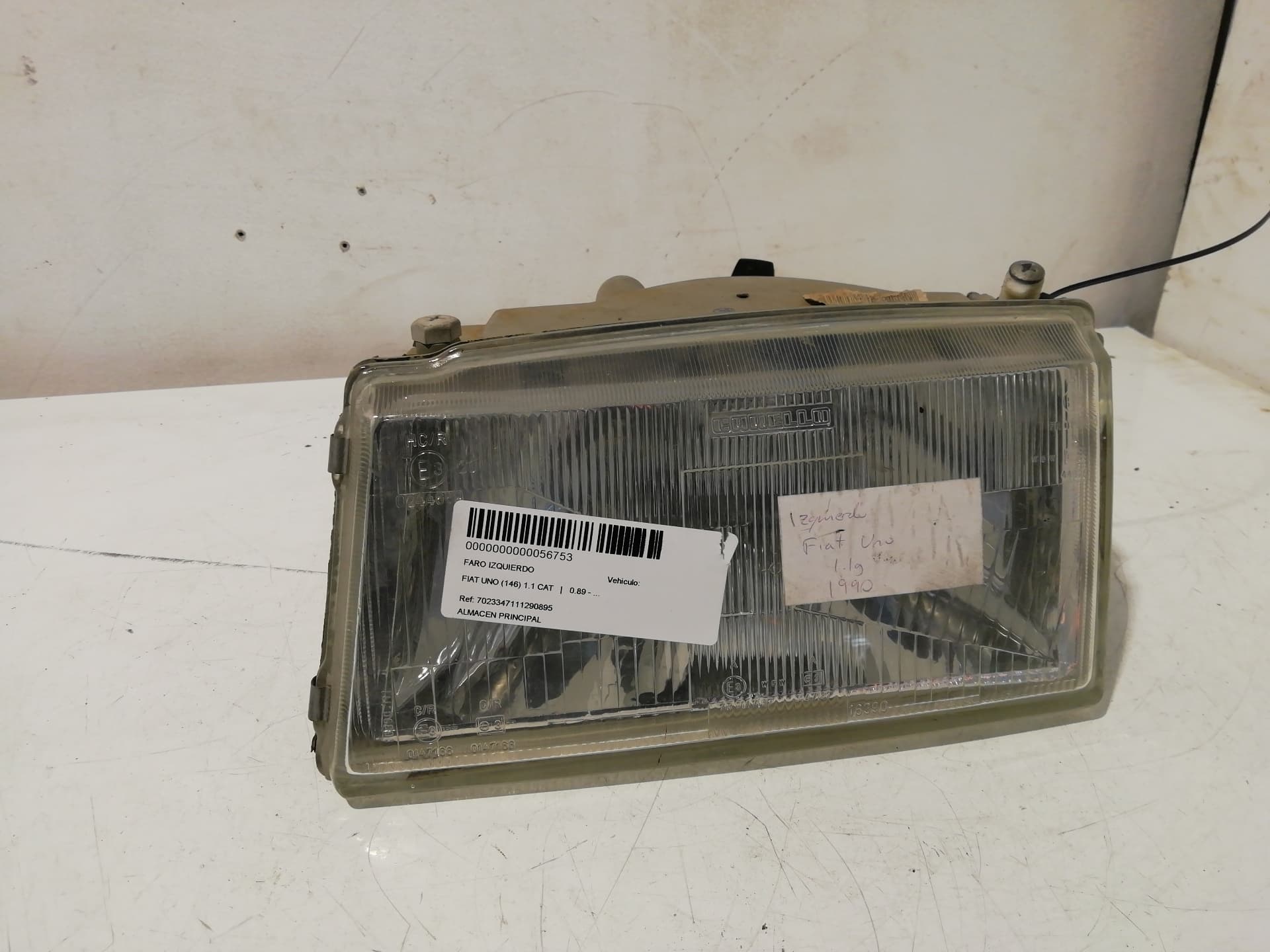 Faro izquierdo FIAT UNO (146)