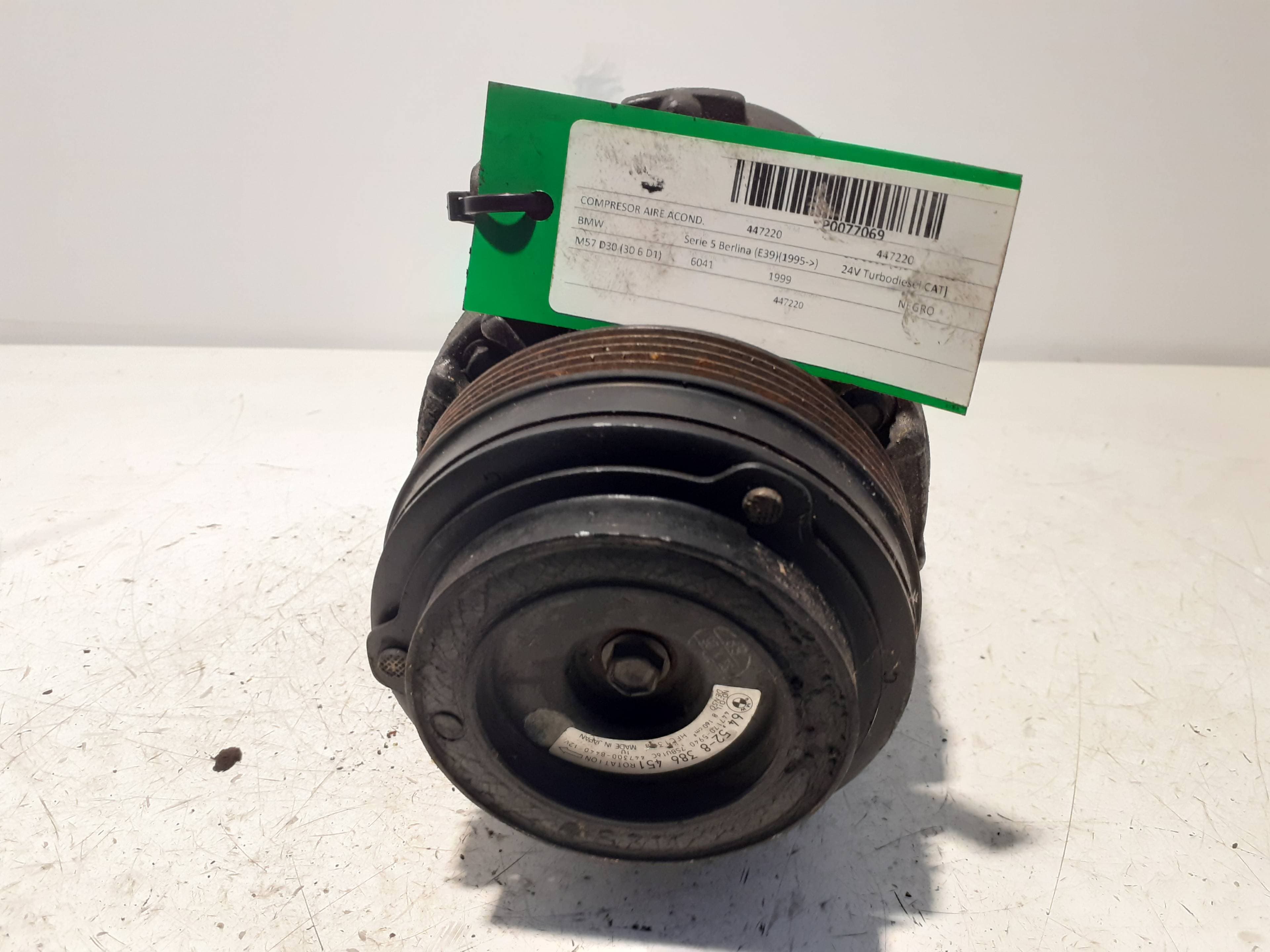 Recambio BMW SERIE 5 BERLINA (E39) ref. 4472208020