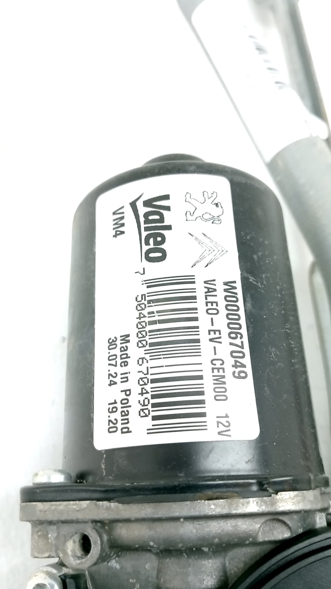 Motor limpia delantero OPEL VIVARO 3