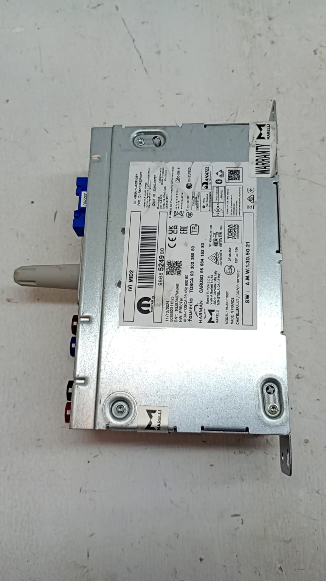 Sistema audio / radio cd PEUGEOT 2008 (P1) 2