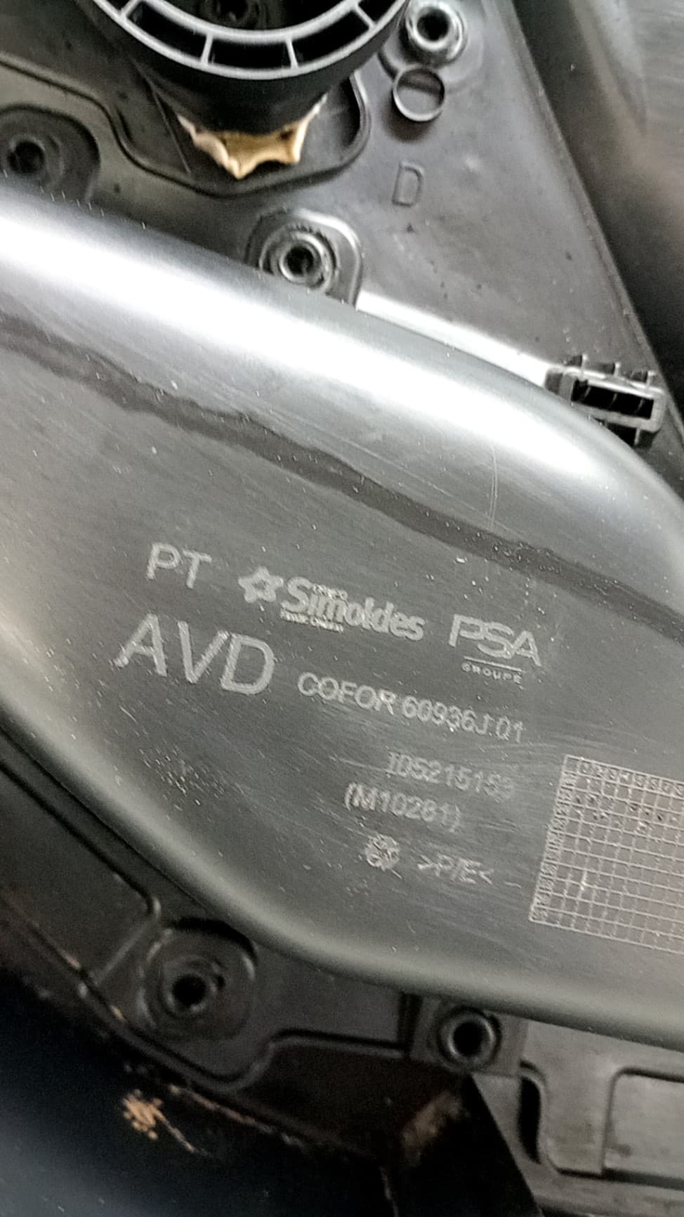 Guarnecido puerta delantera derecha FIAT DOBLO FURGONETA/MONOVOLUMEN (510_, 511_) 3