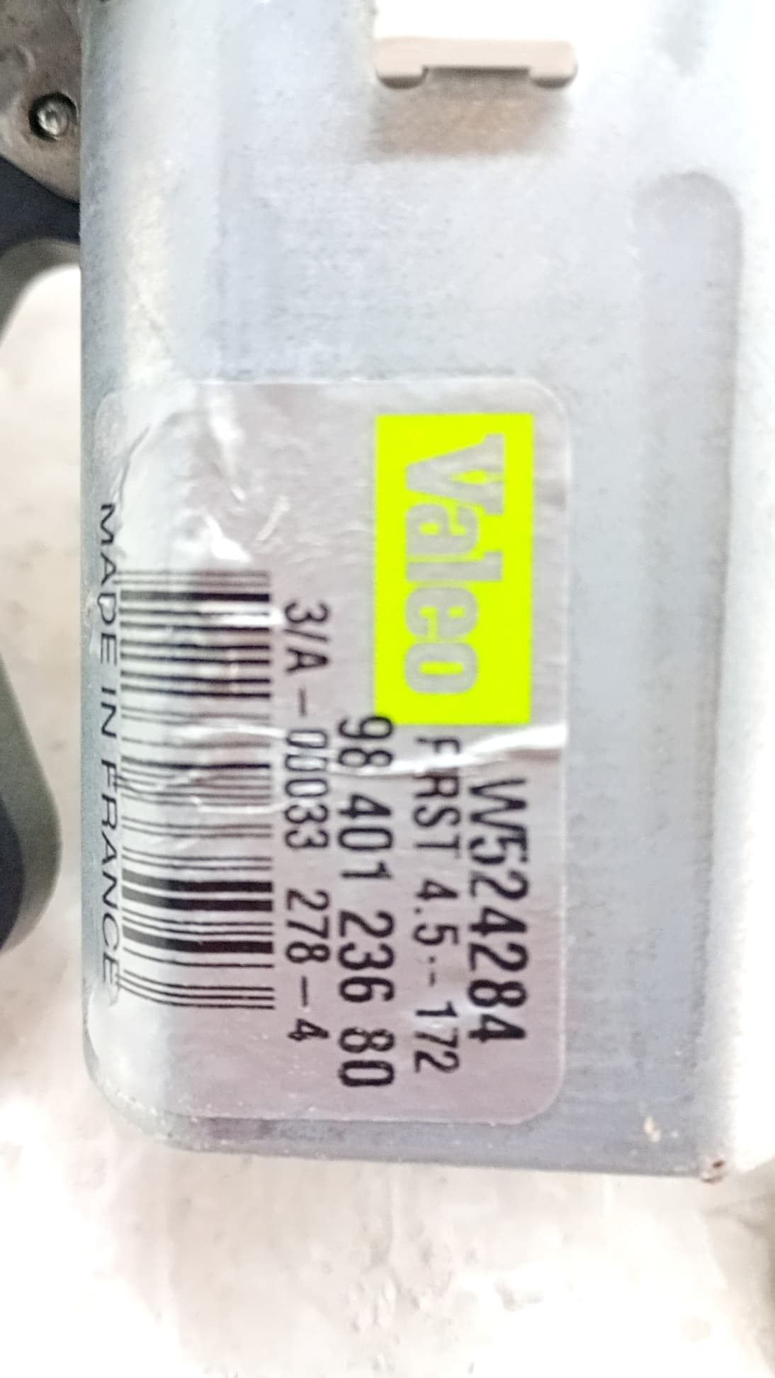 Motor limpia trasero CITROEN BERLINGO FURGÓN 2