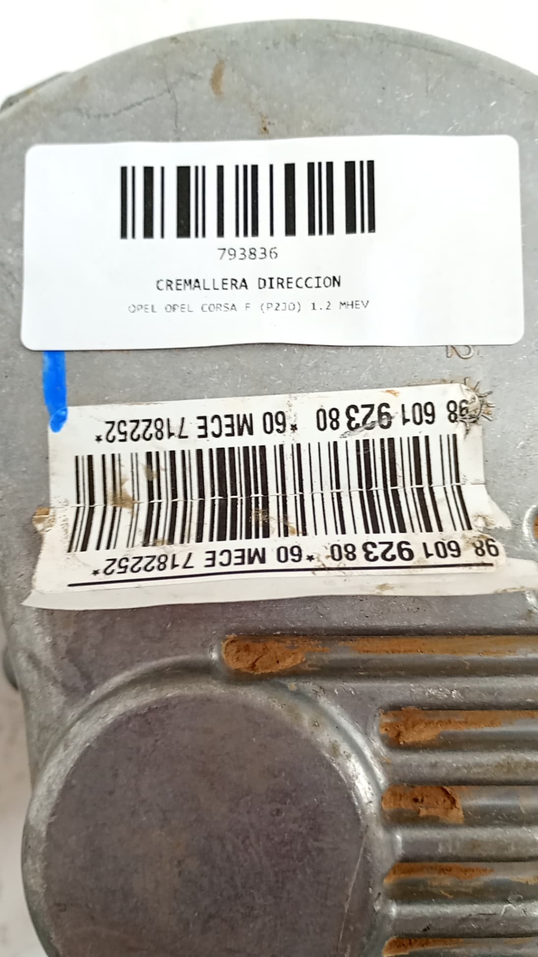 Cremallera direccion OPEL CORSA F (P2JO) 3