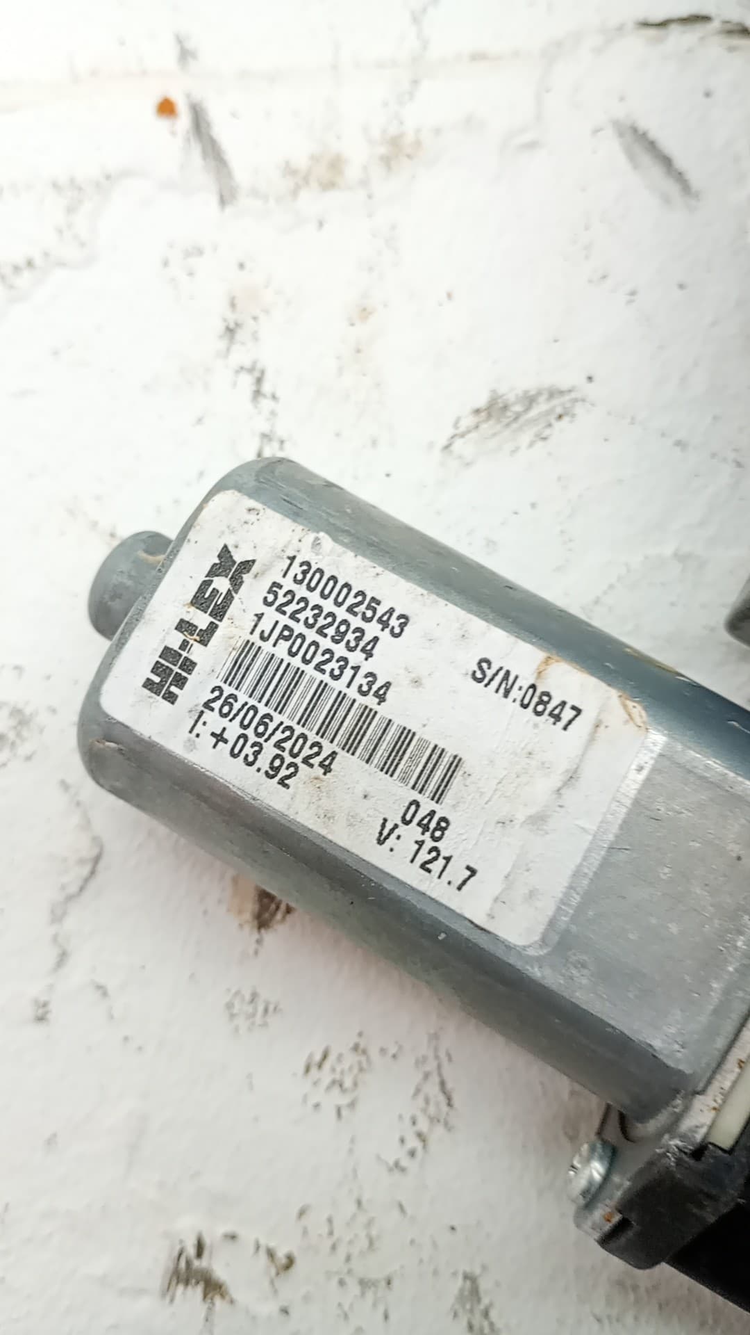 Elevalunas trasero izquierdo FIAT 600E / 600 (365_, 364_) 2