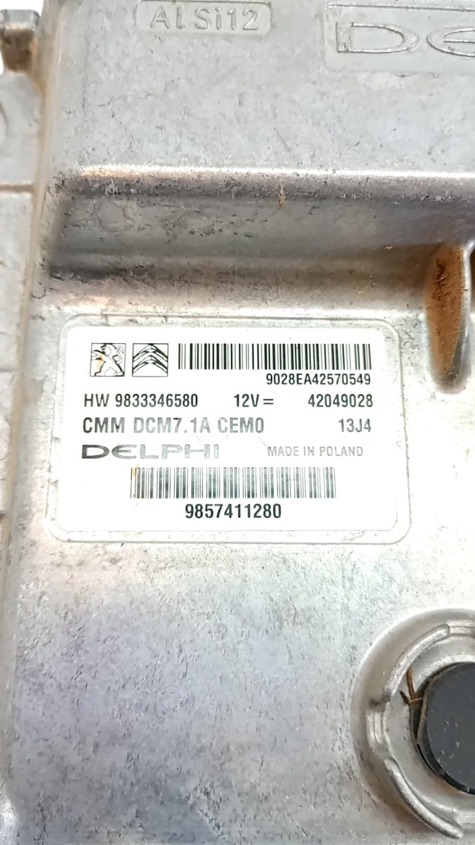 Centralita motor uce PEUGEOT TRAVELLER 3