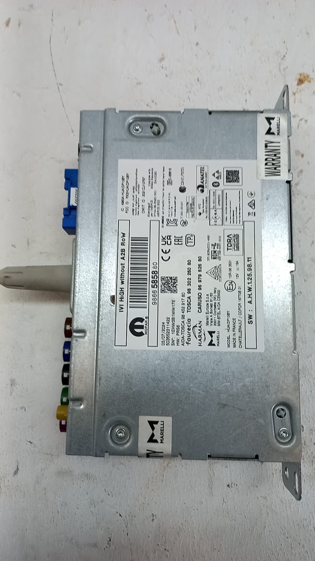 Sistema audio / radio cd DS DS 7 (J4_, JC_) 2