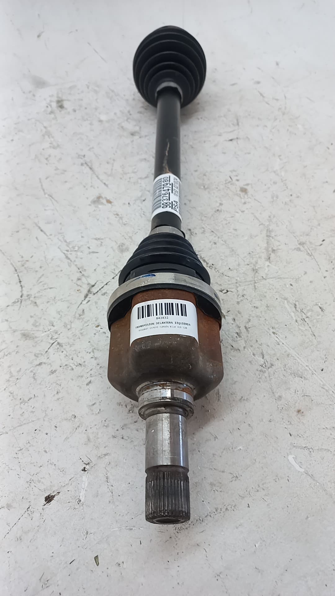 Transmision delantera izquierda PEUGEOT EXPERT FURGÓN