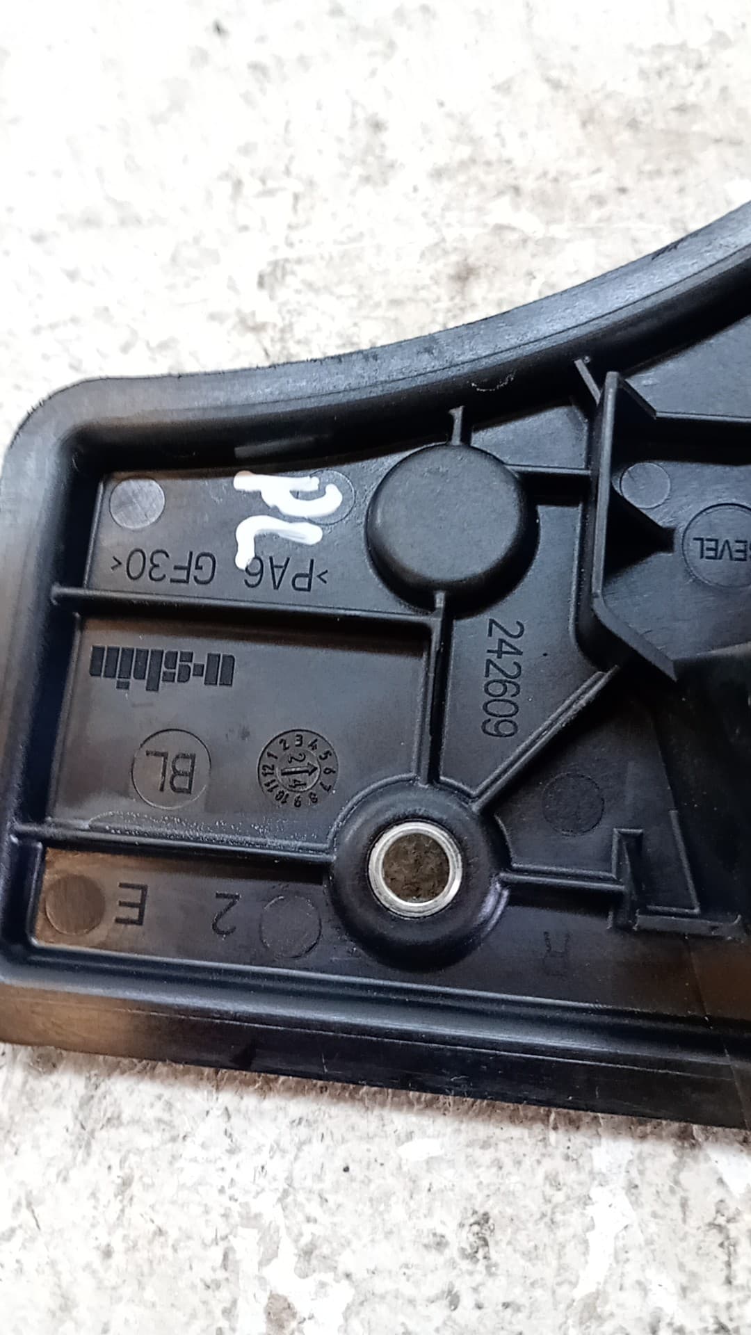 Maneta interior lateral derecha FIAT DUCATO CHASIS CABINA 35 (290) 2