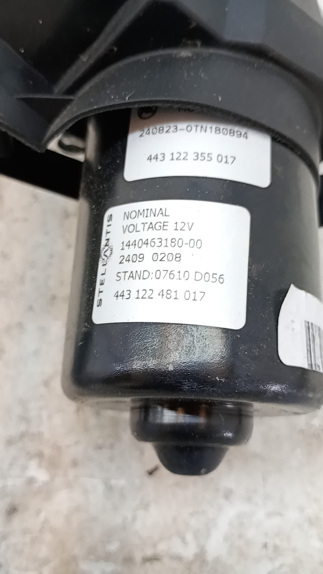 Motor limpia delantero FIAT DUCATO CHASIS CABINA 35 (290) 3