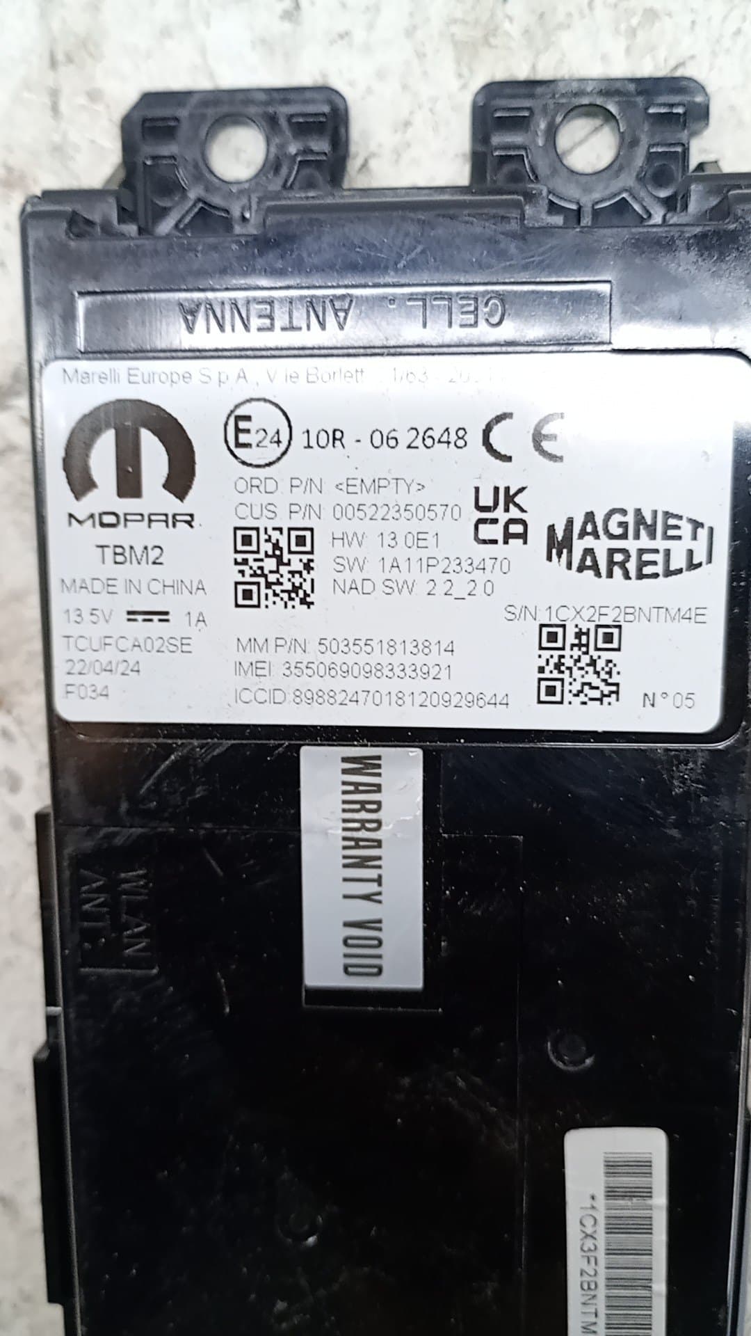 Modulo electronico FIAT DUCATO CHASIS CABINA 35 (290) 3