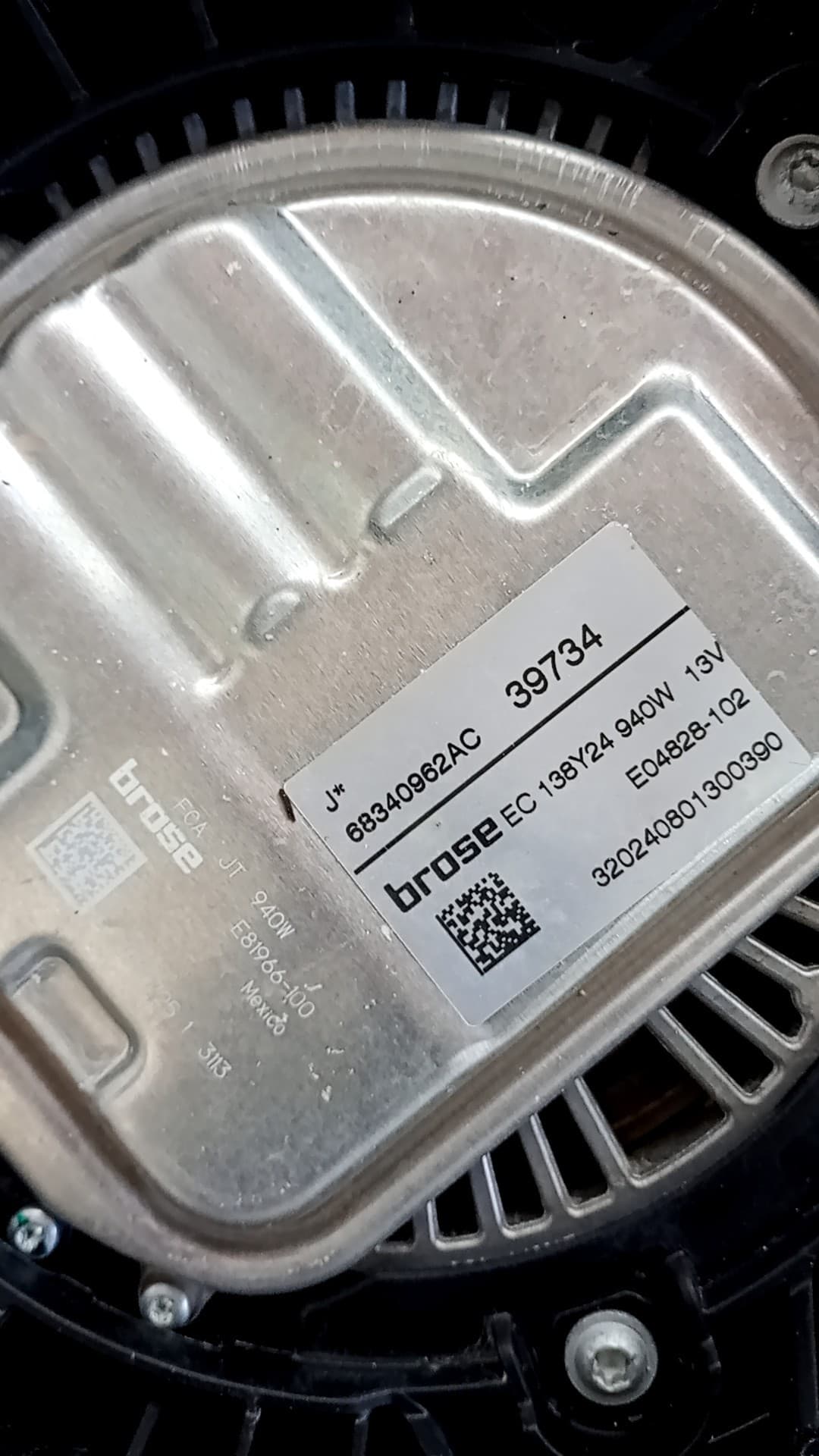 Electroventilador JEEP WRANGLER IV (JL) 2
