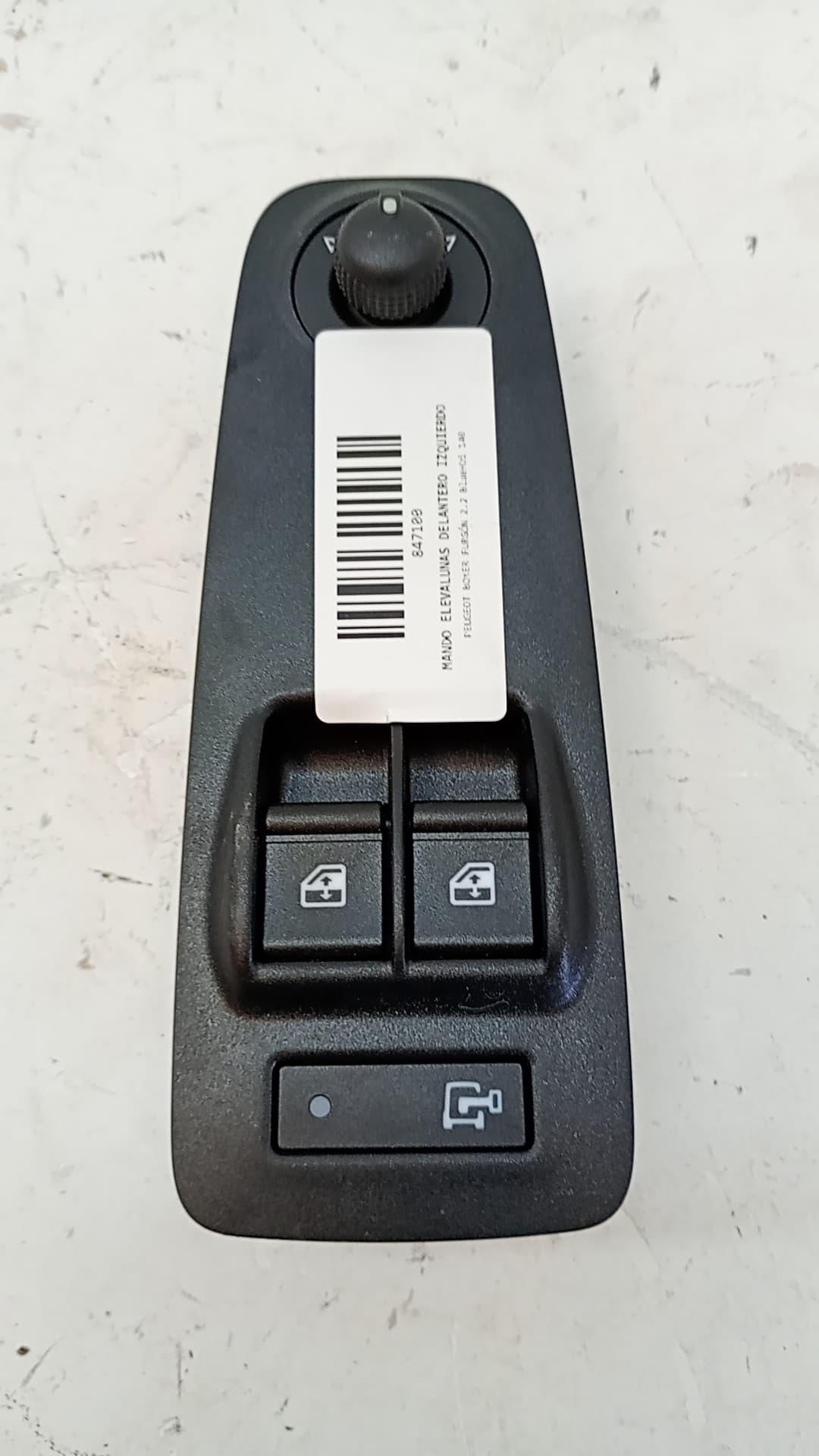 Mando elevalunas delantero izquierdo PEUGEOT BOXER FURGÓN